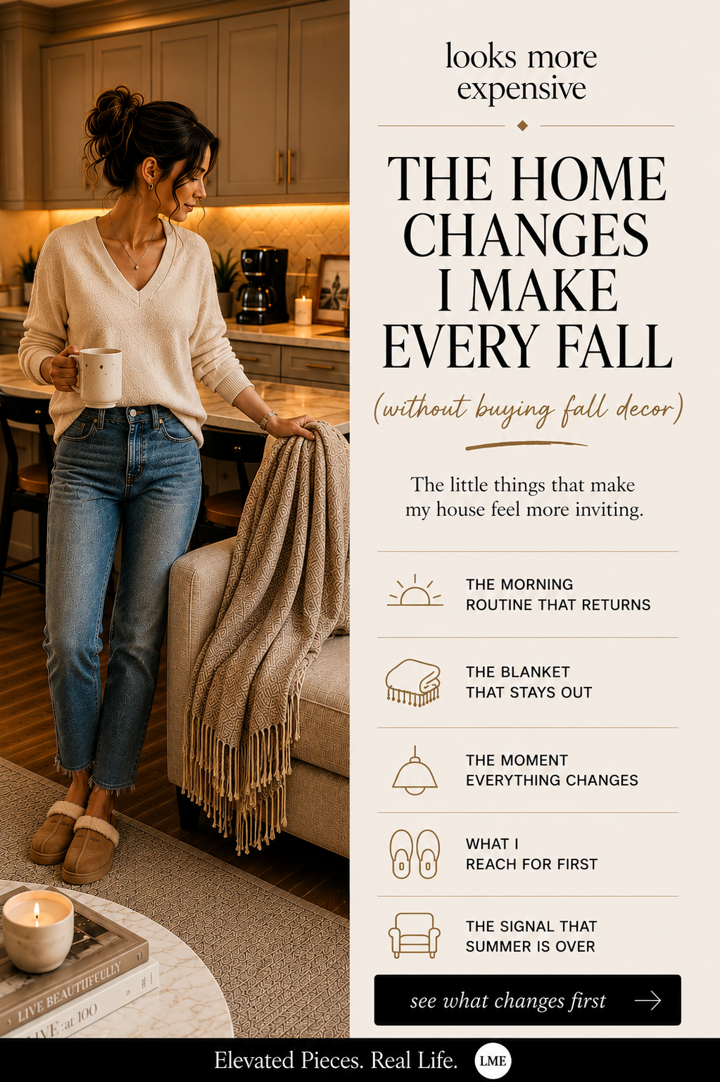 The Home Changes I Make Every Fall (Without Buying Fall Decor)