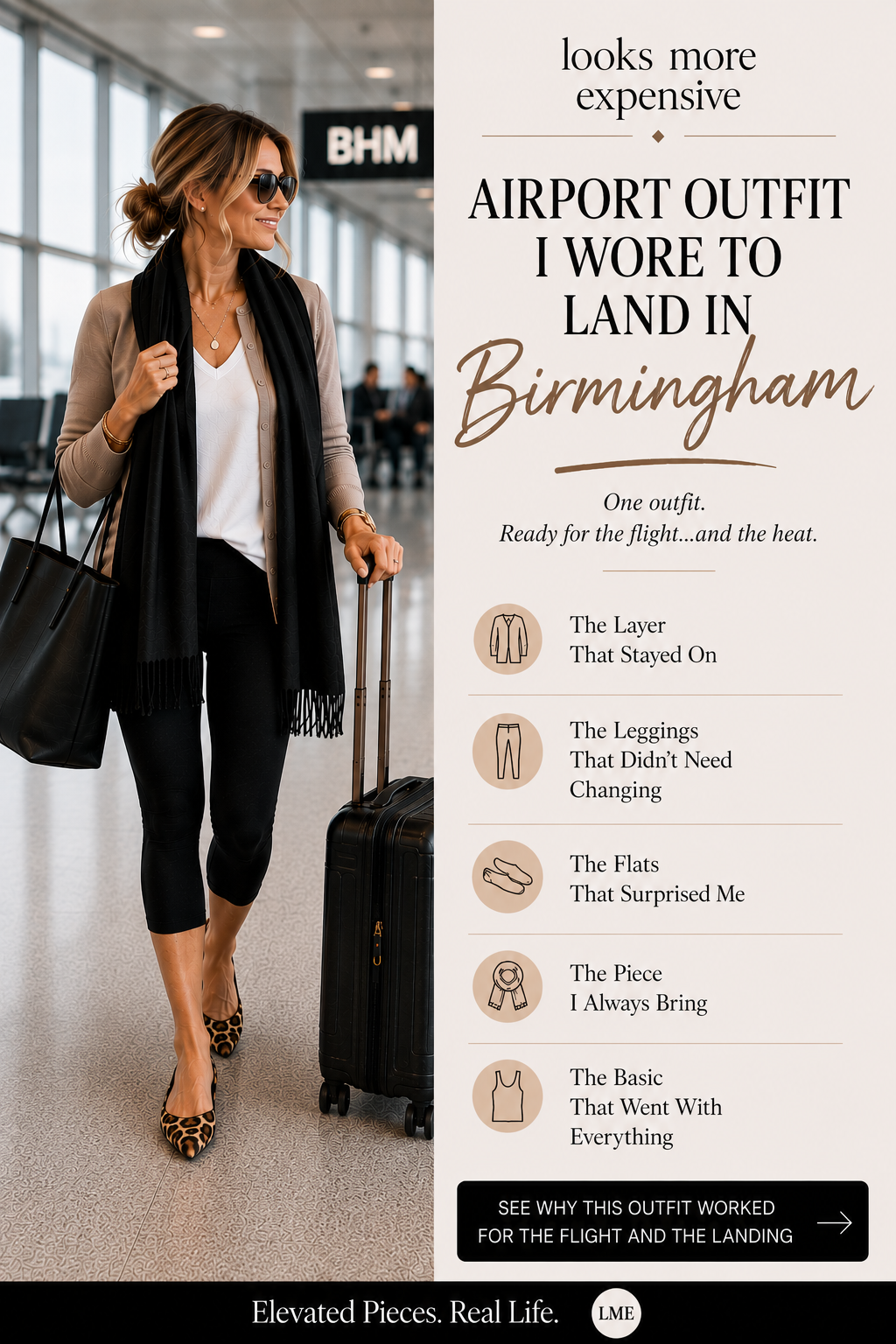 The Airport Outfit I Wore to Land in Birmingham