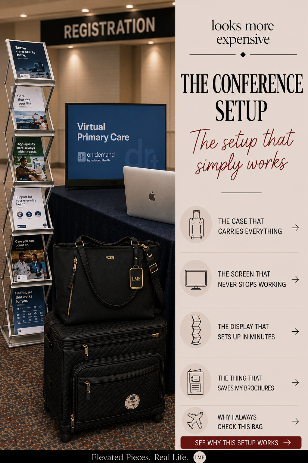 The Conference Booth Setup I Never Have to Think About