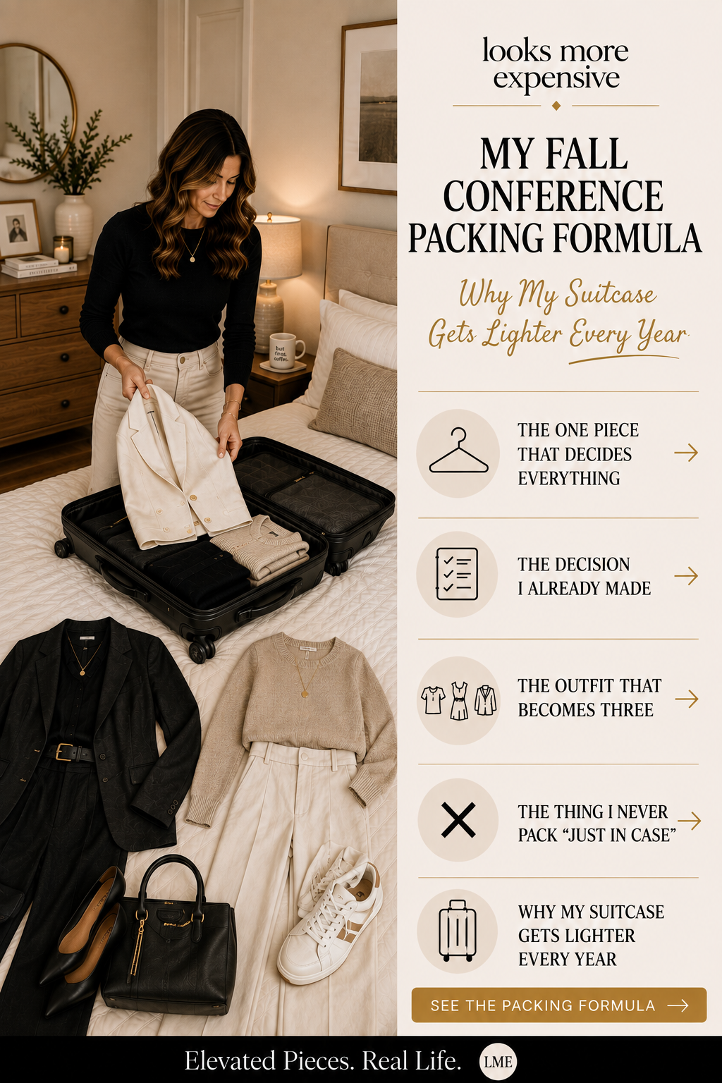 My Fall Conference Packing Formula
