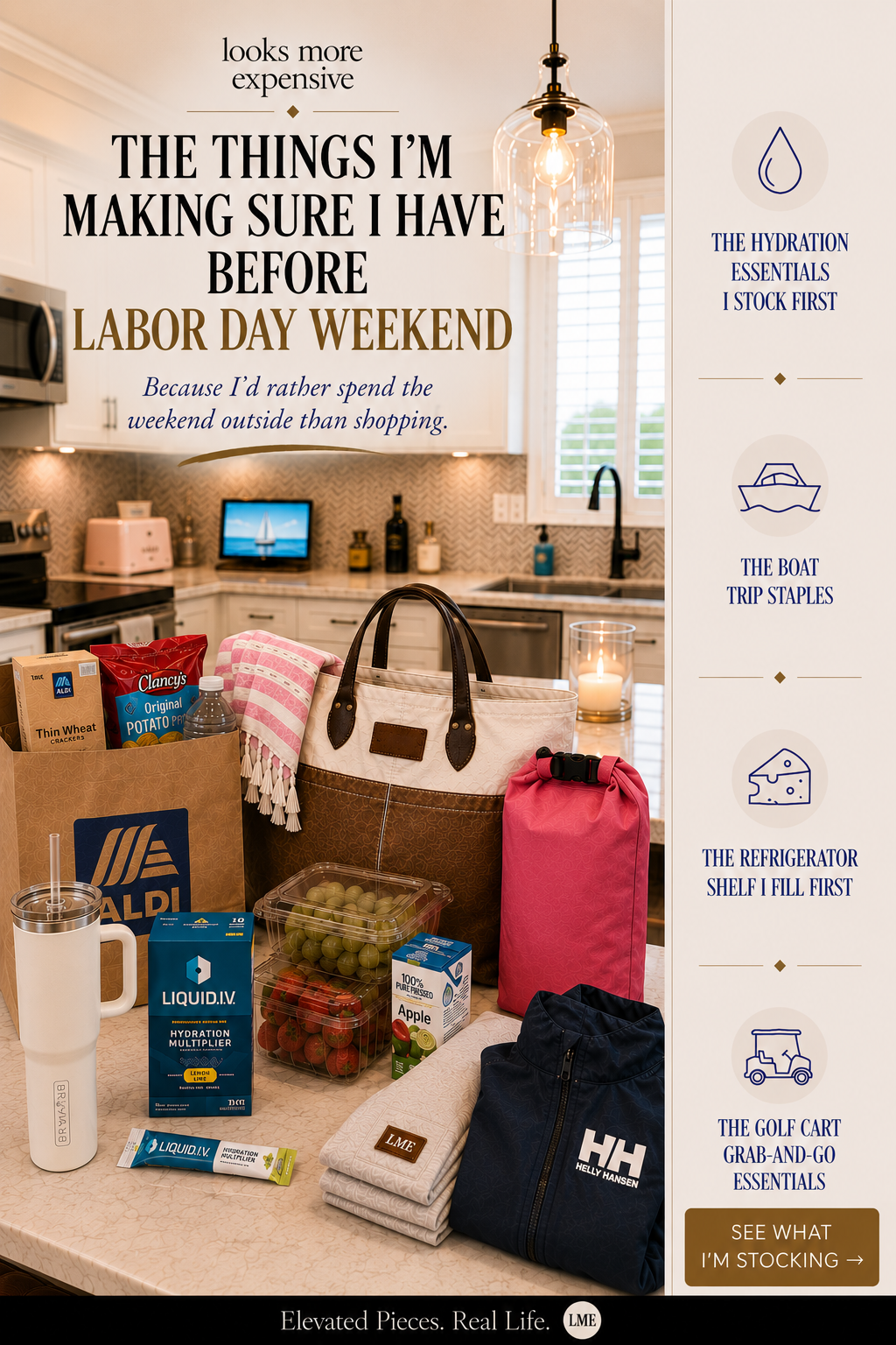 The Things I'm Making Sure I Have Before Labor Day Weekend
