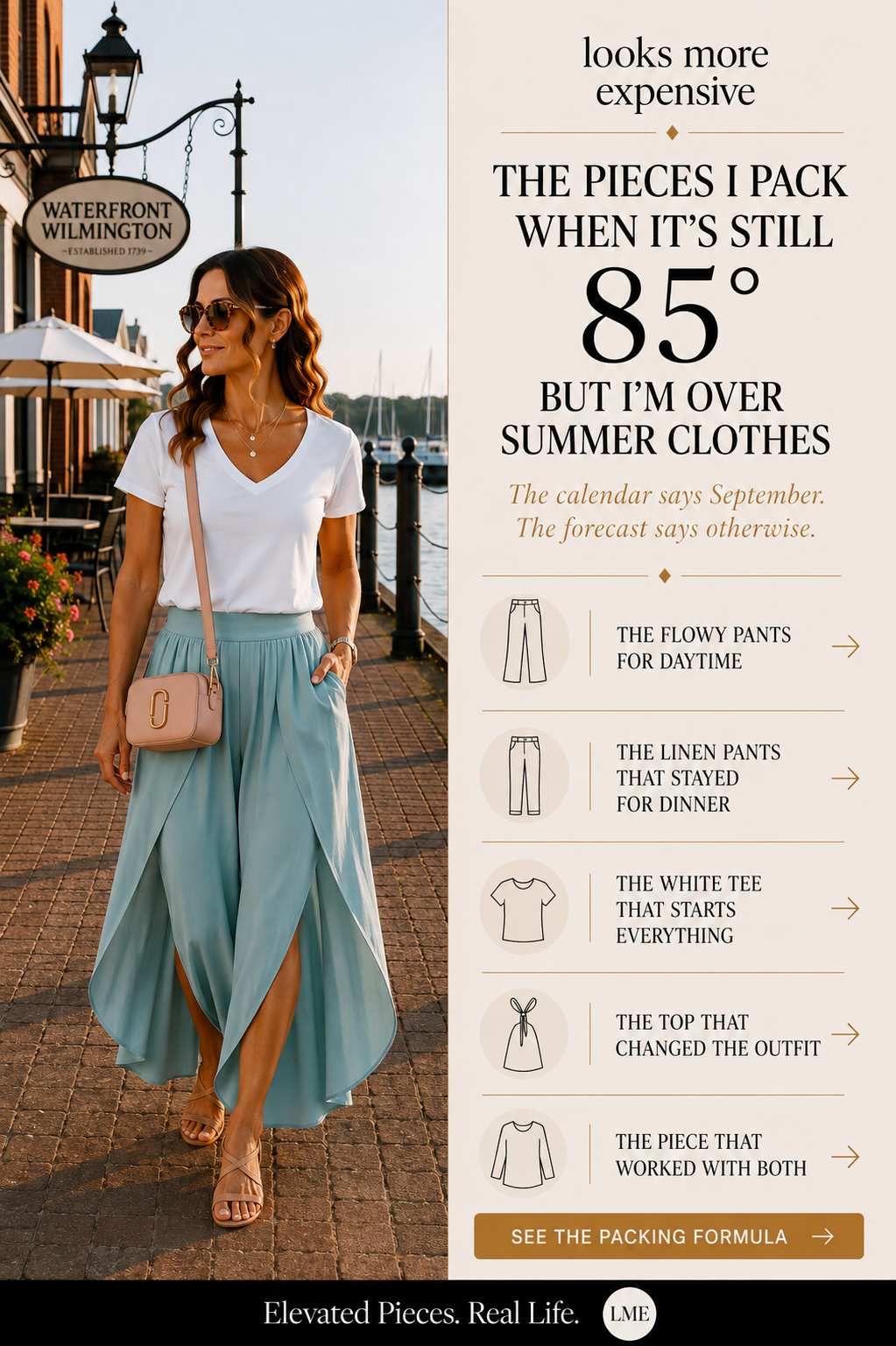 The Pieces I Pack When It's Still 85° But I'm Over Summer Clothes