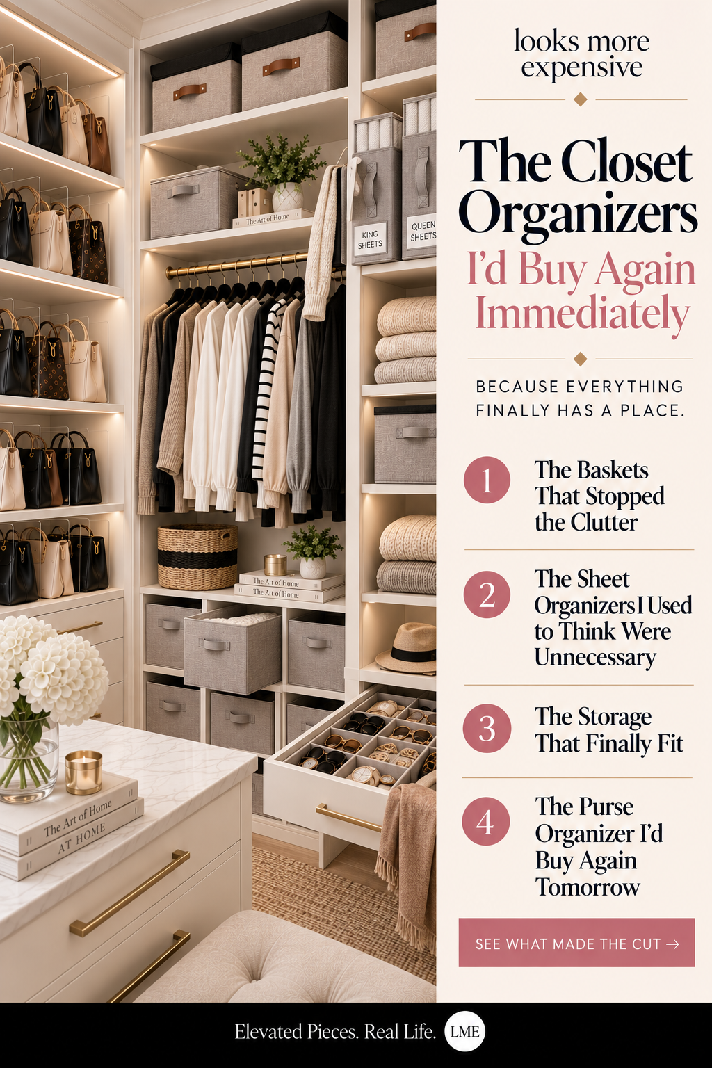 The Closet Organizers I'd Buy Again Immediately