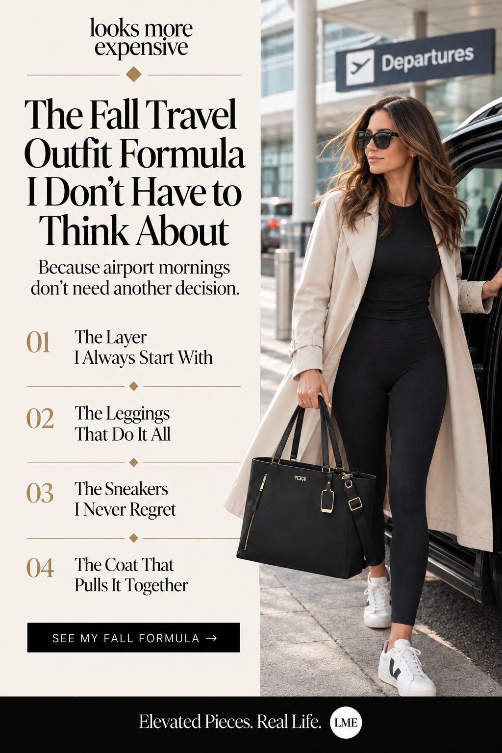 The Fall Travel Outfit Formula I Don't Have to Think About