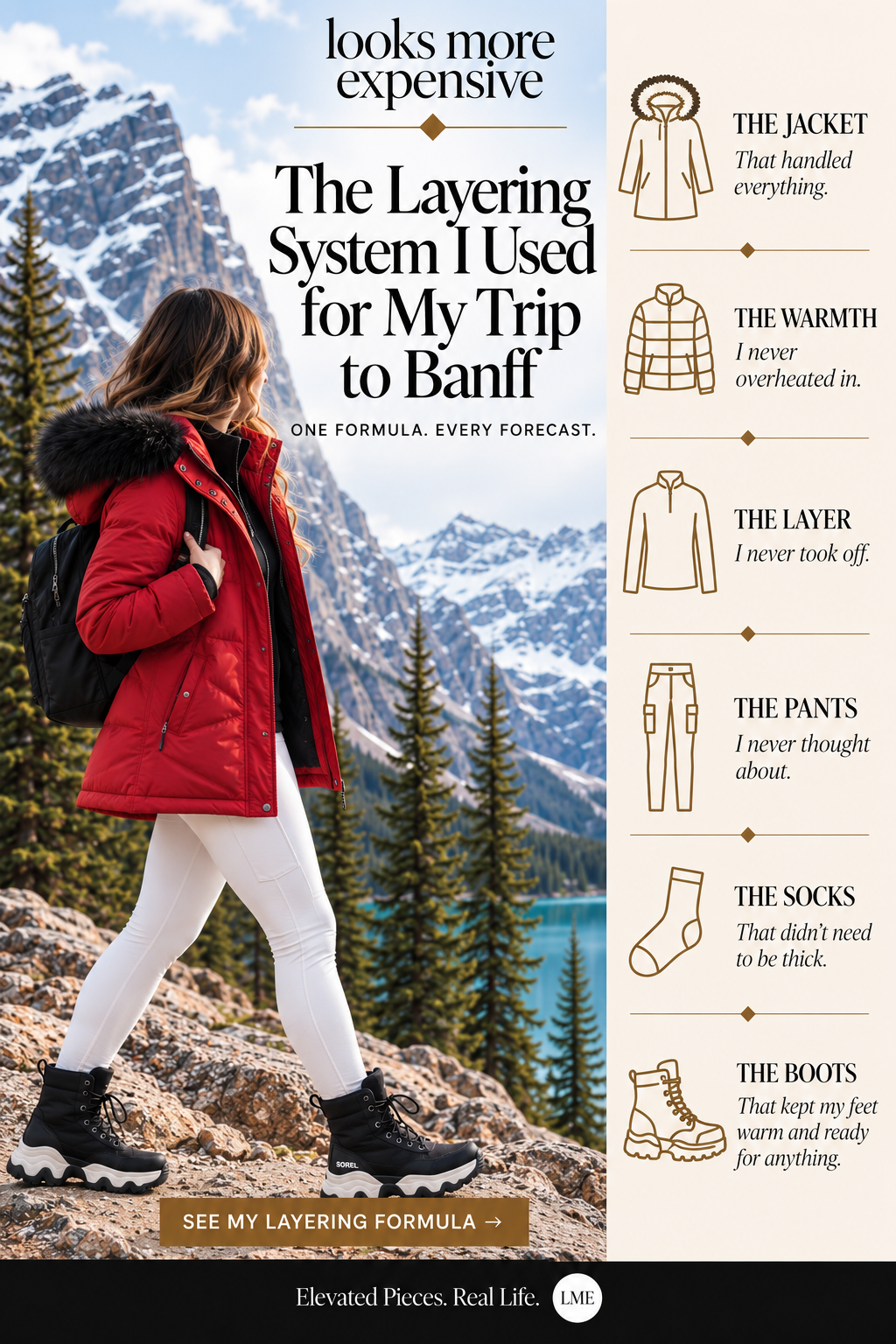 The Layering System I Used for My Trip to Banff