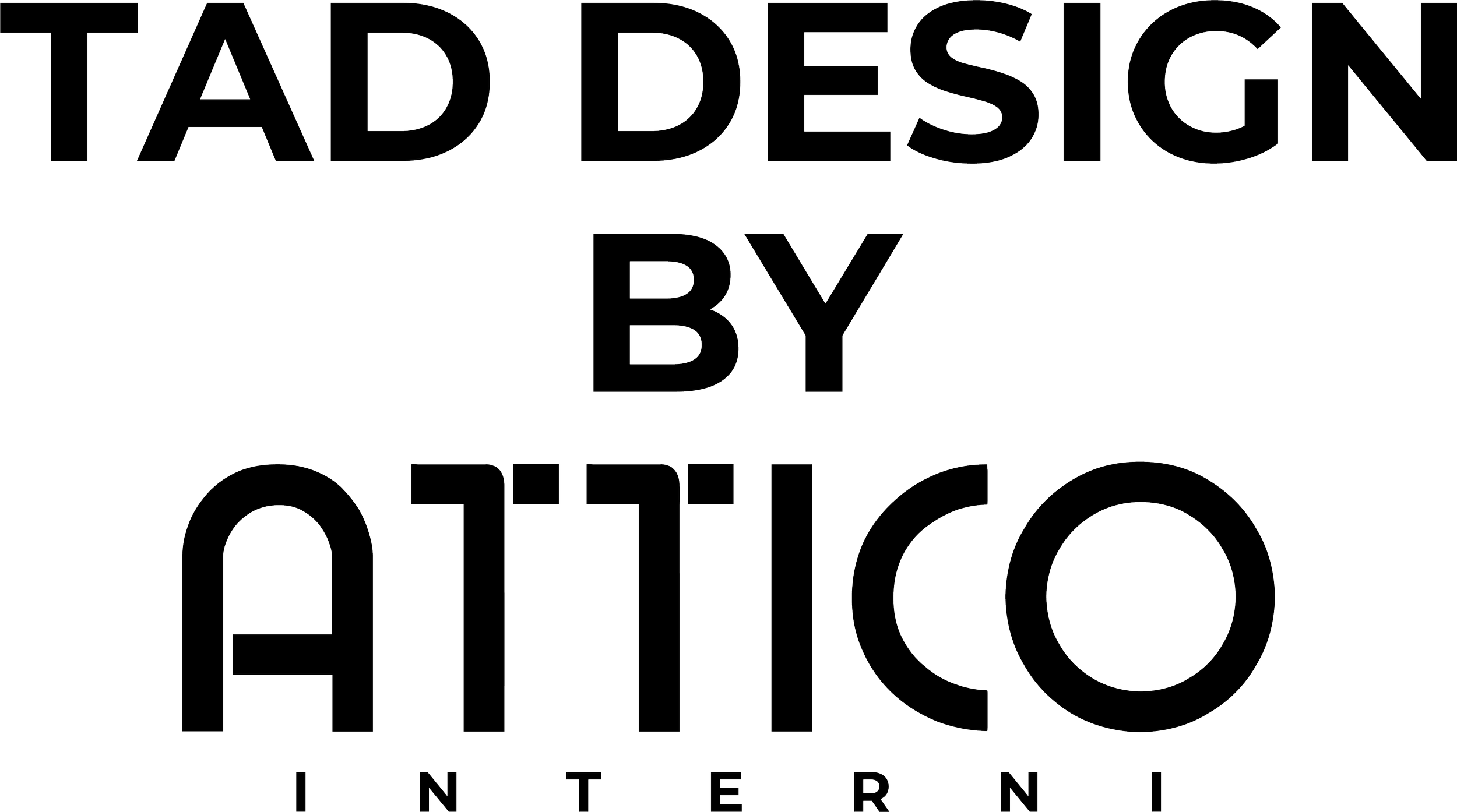 Testo con linee di contorno che recita "ADD DESIGN BY" e altre parole incomprensibili