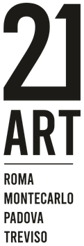 Logo del 21ART con testi: Roma, Montecarlo, Padova, Treviso