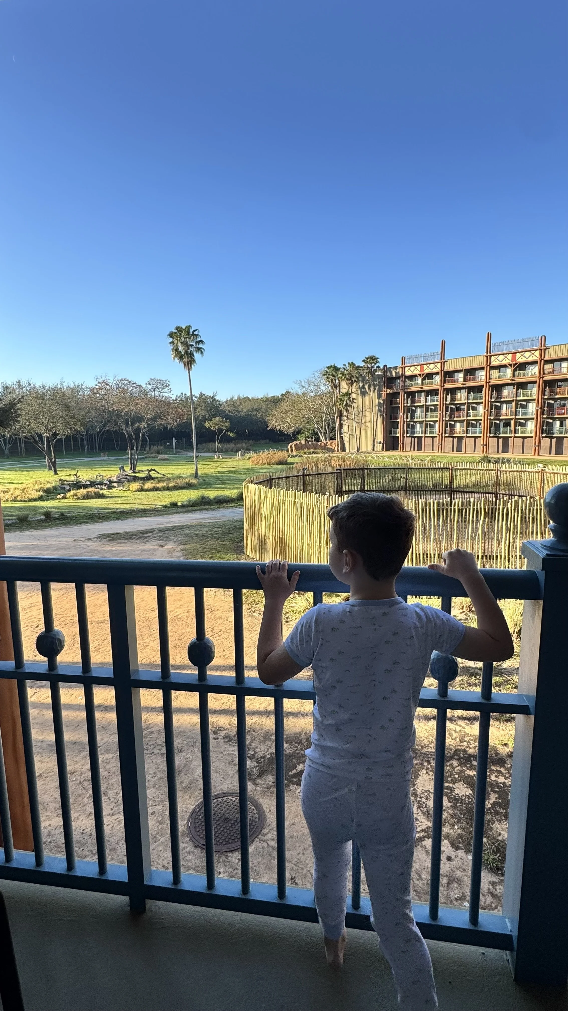 Animal Kingdom Lodge and Savanna views are the BEST mornings. These Beaufort Bonnet Company pajamas were perfect for this trip!