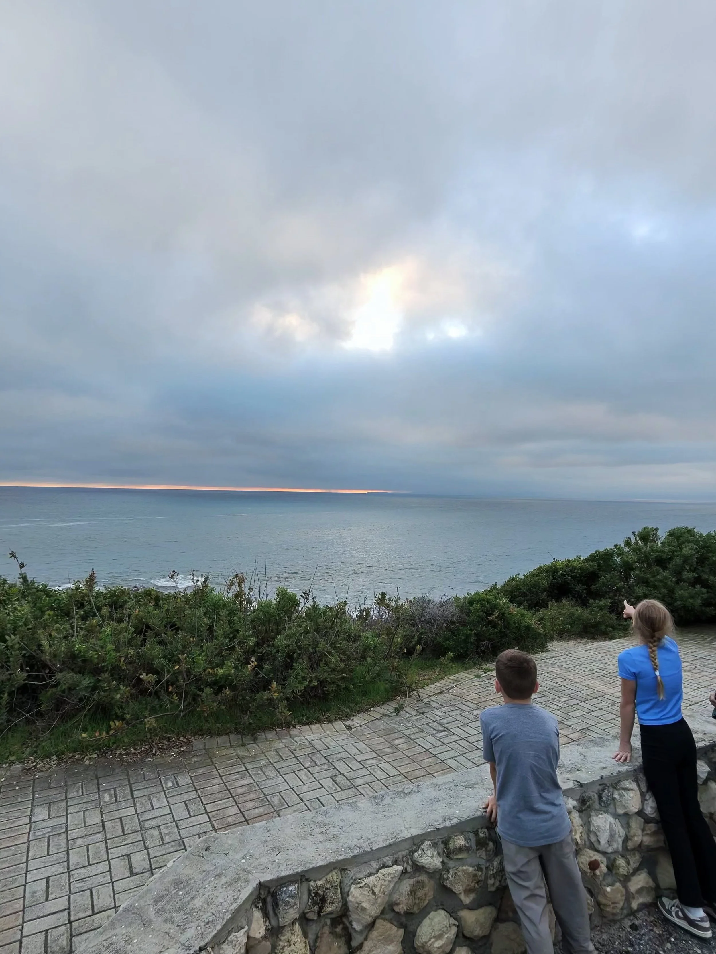 We loved catching the sunset and whale tales here!