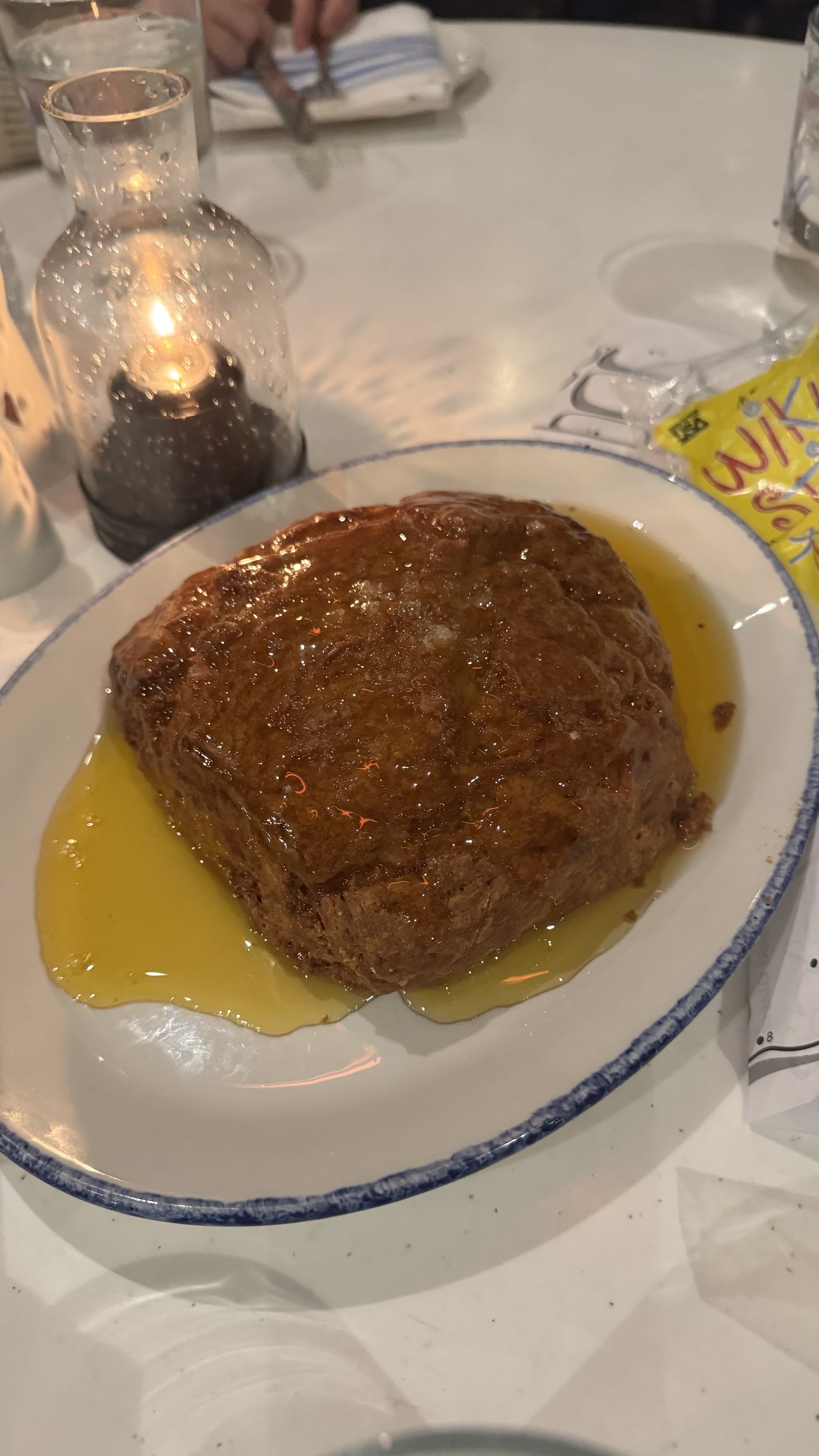 Biscuit with honey