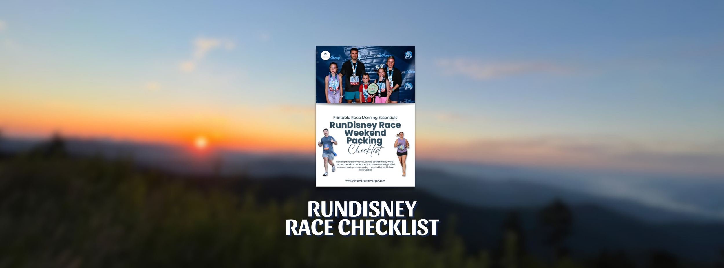 RunDisney Race Weekend Packing
