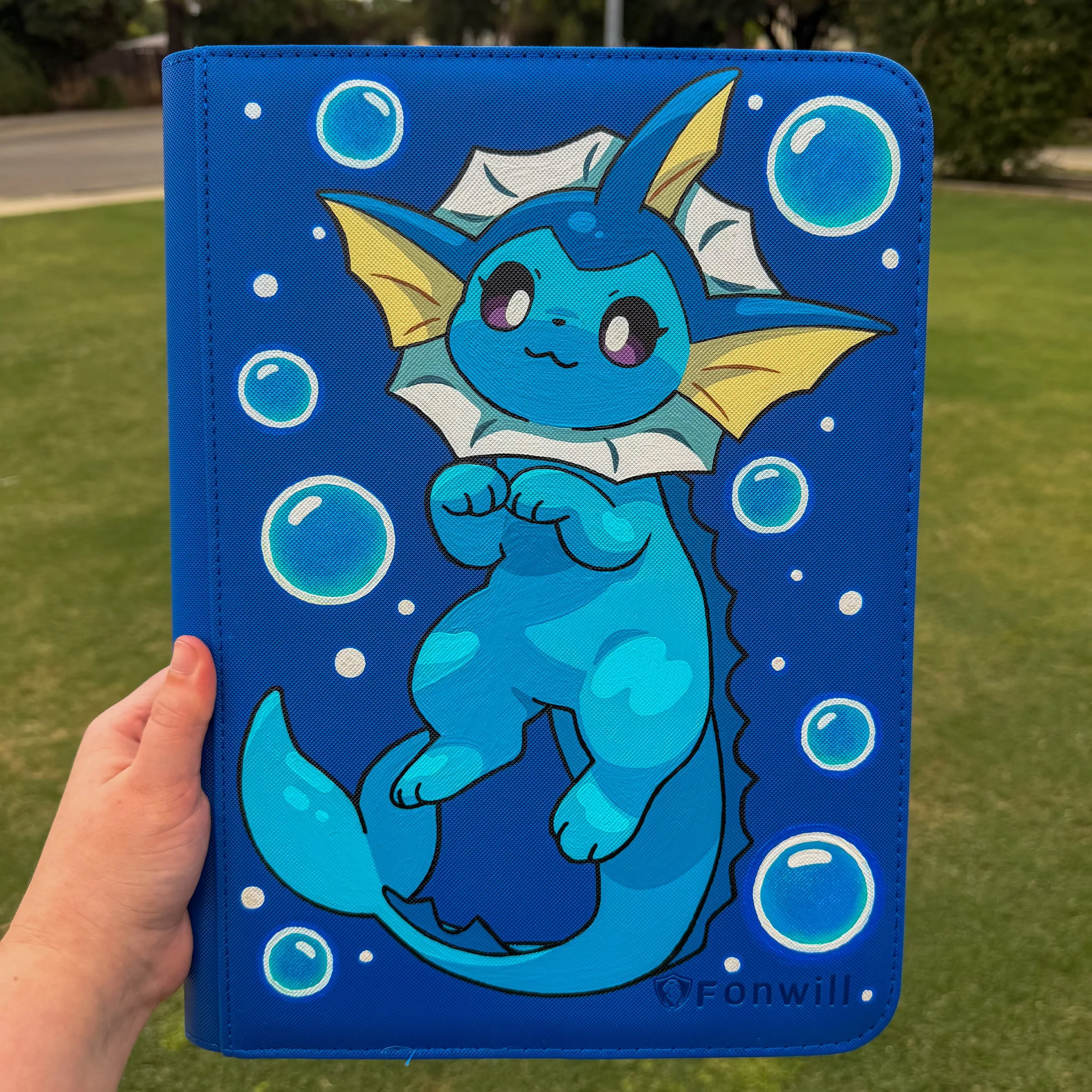 Vaporeon Painted Binder