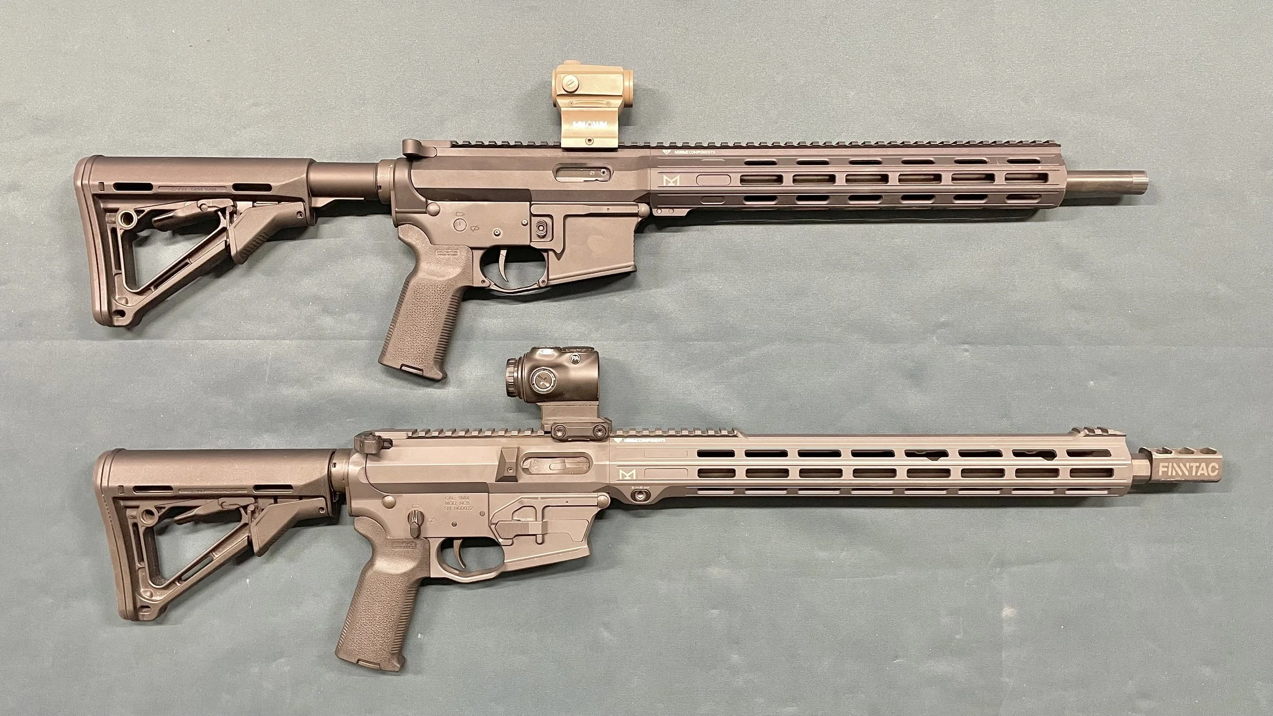 Nordic Components AR-22 pienoiskivääri & AR 9 kivääri