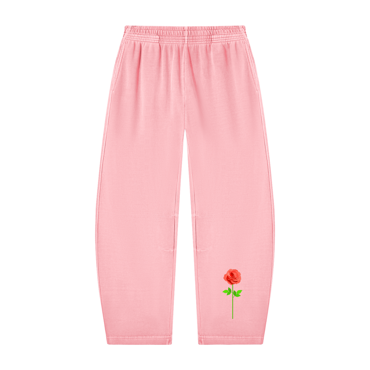 BEAUTY x Unisex Vintage Washed Barrel Leg Sweatpants