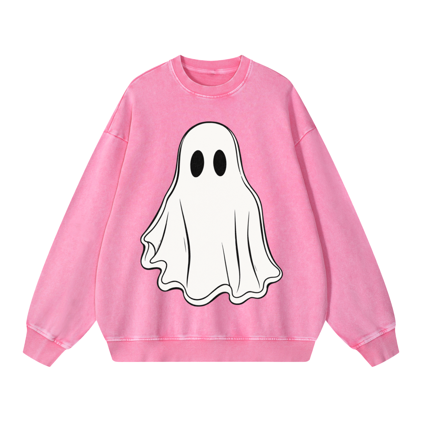 Halloween Snow Washed Oversized Sweatshirt