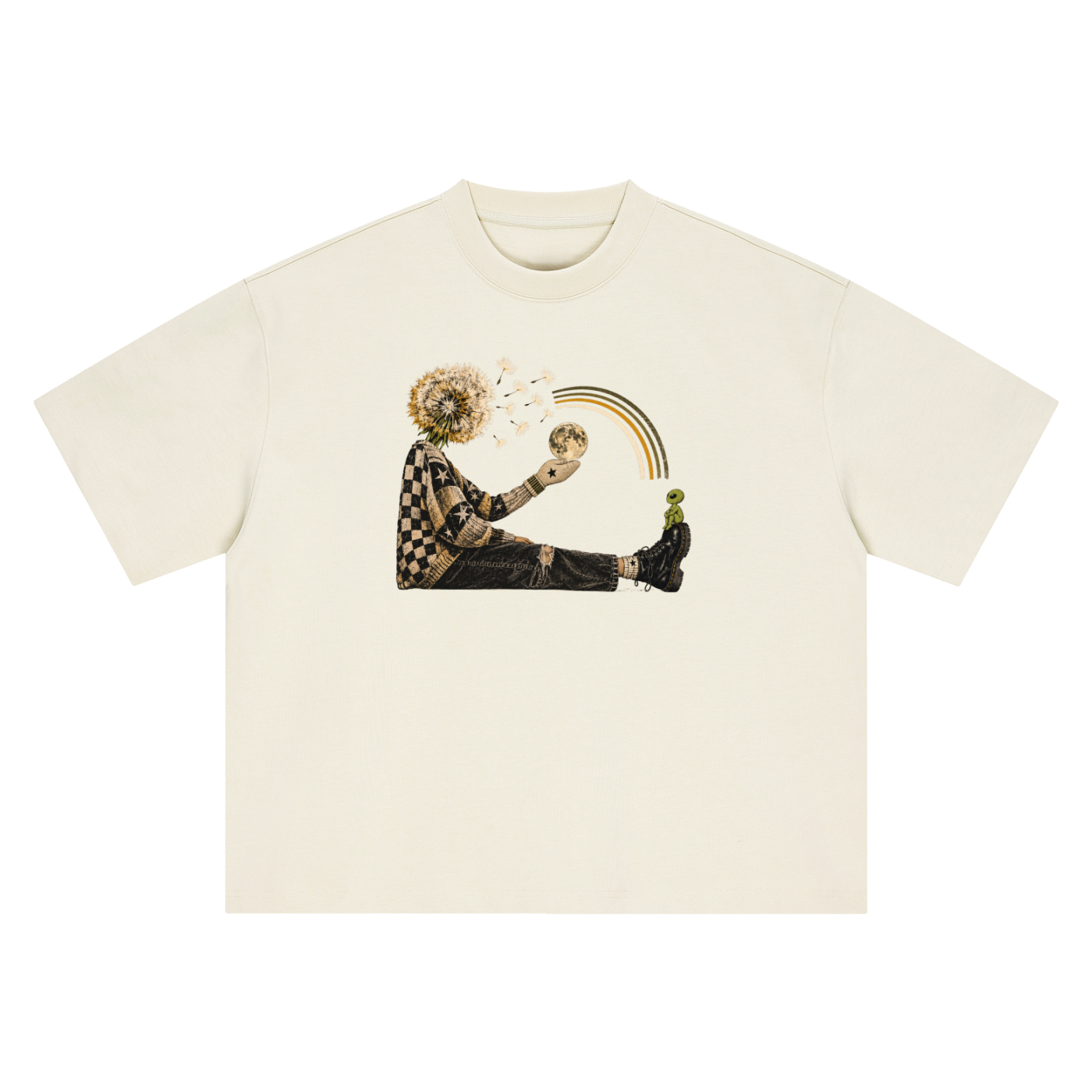 Boxy Oversized Wish Maker T-Shirt