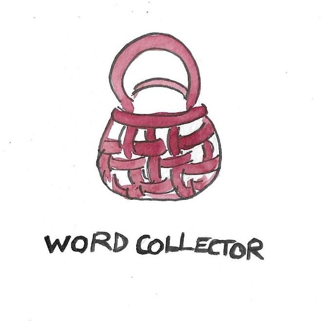 Reading as a way to collect words