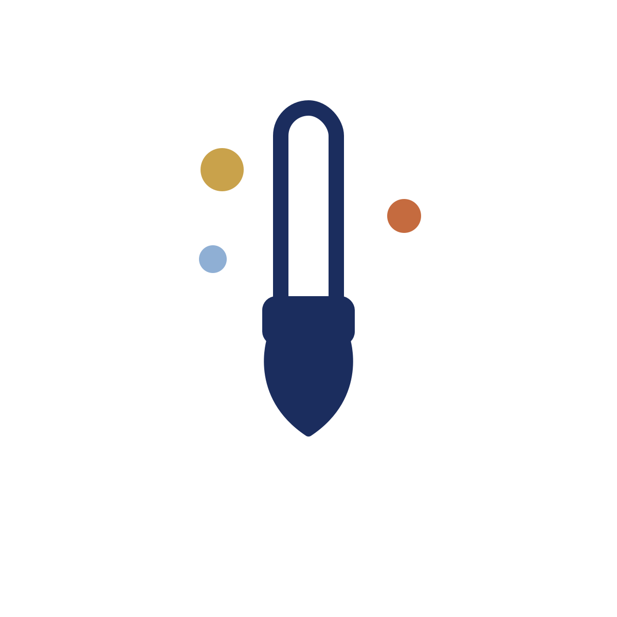 Paintbrush icon — tile painting workshop Lisbon