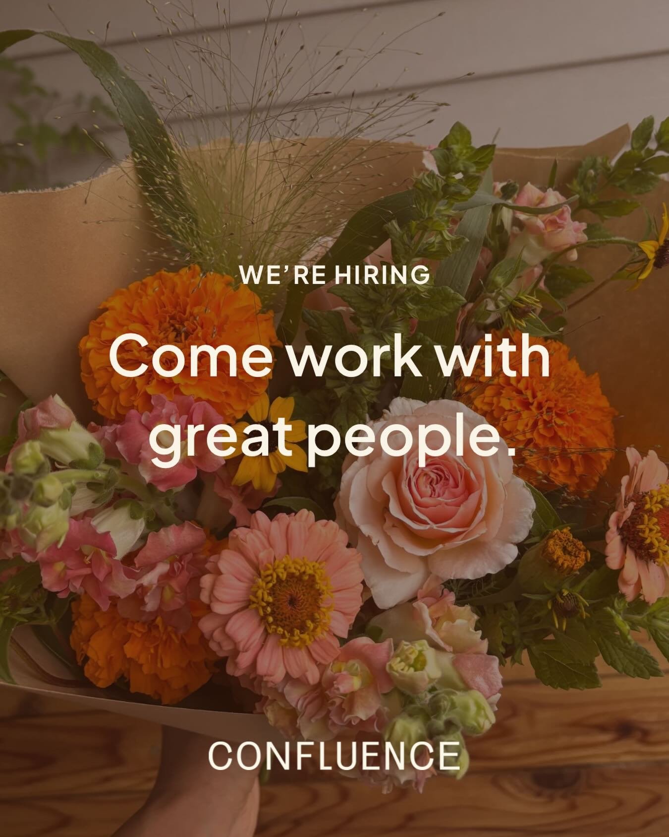 Your friendly neighborhood coffee shop is opening in a month and we&rsquo;re hiring baristas! 

If you want to join the team, serve some warm drinks, and nerd out on coffee with a side of hustle then dm us or email hello@confluencecoffeeshop.com. 

L