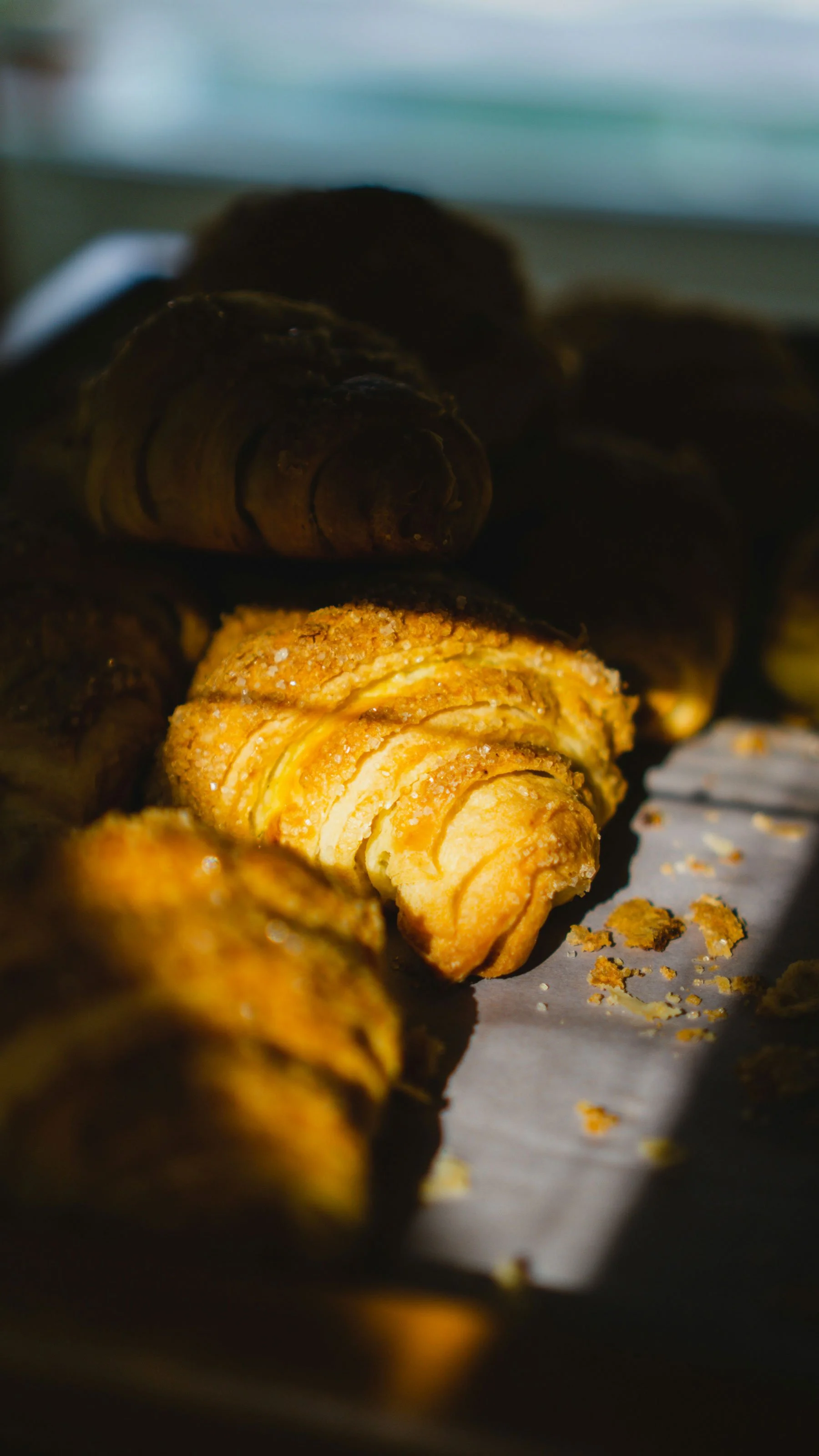 Fresh baked croissants and bread from Rebel Bread Denver at Confluence Coffee Golden Colorado