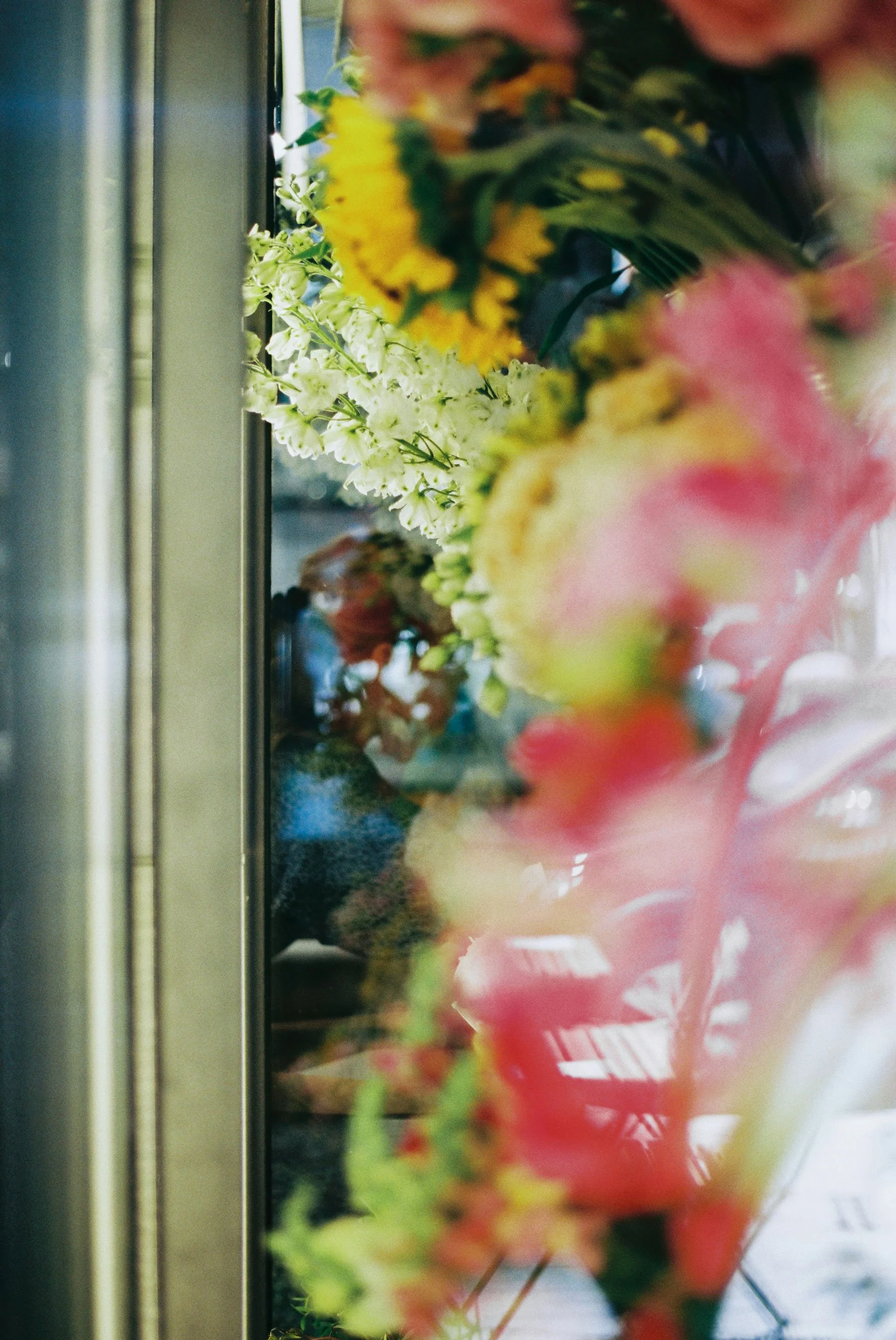 Fresh flowers arranged by Paige McCrumb at Confluence Coffee 1205 Cheyenne Street Golden