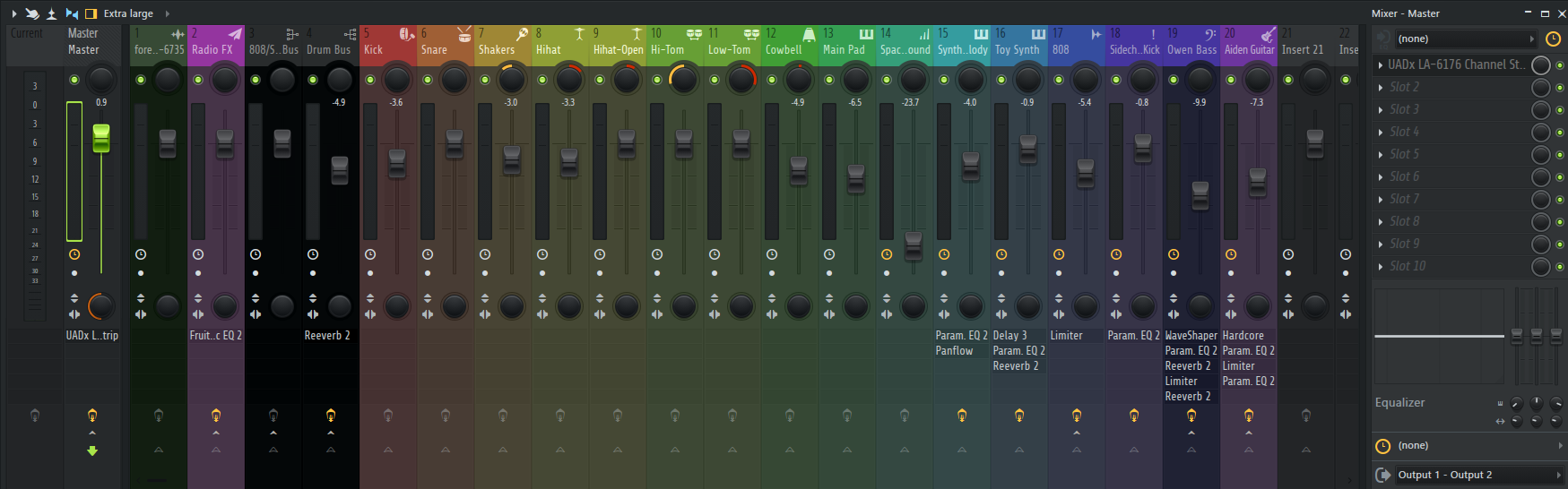 Mixing/Mastering Example