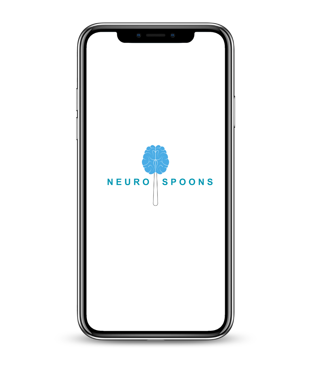Mobile Phone with logo Neurospoons