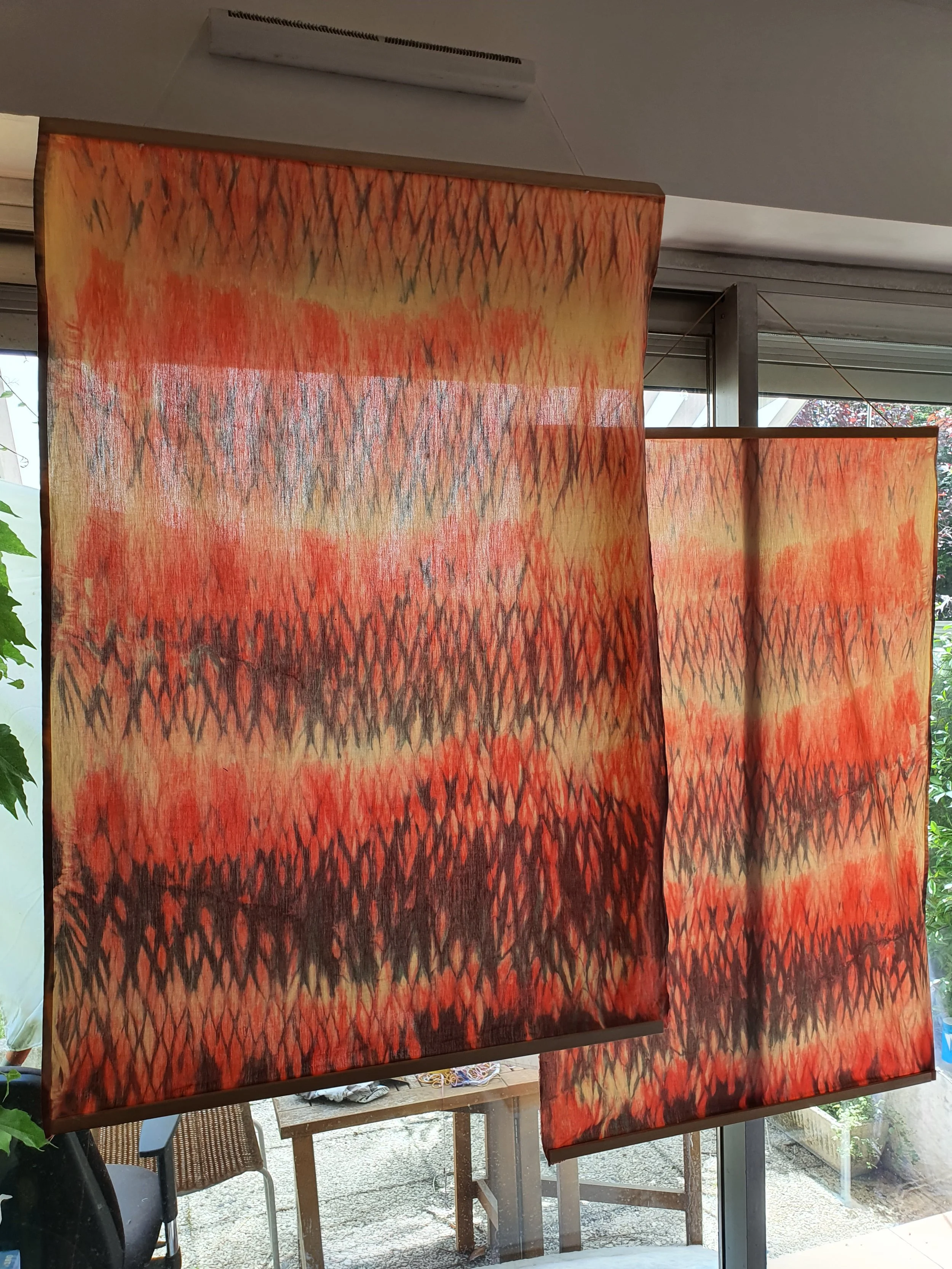 Carré coton bio - Mémoire de feu