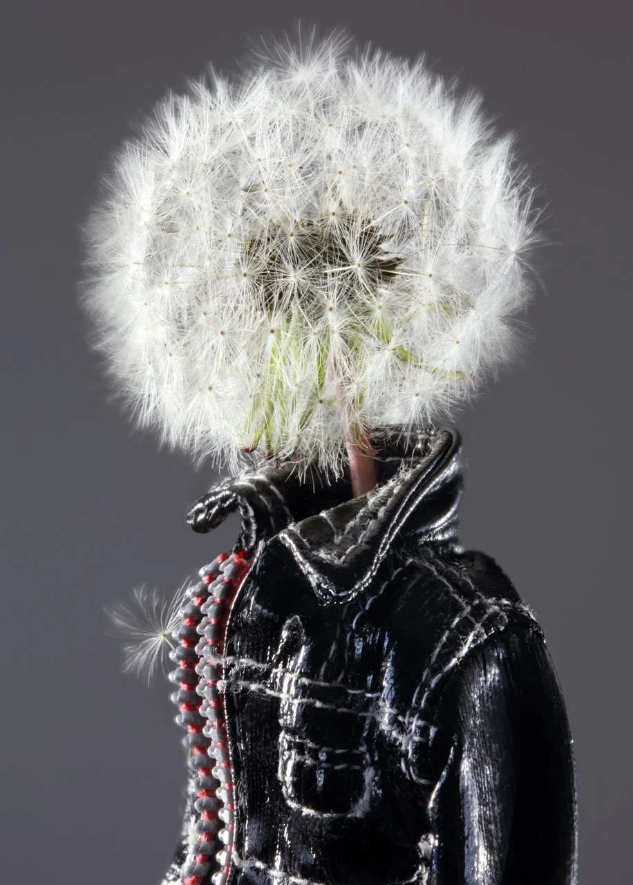 Dandelion head lady created by Venn productions