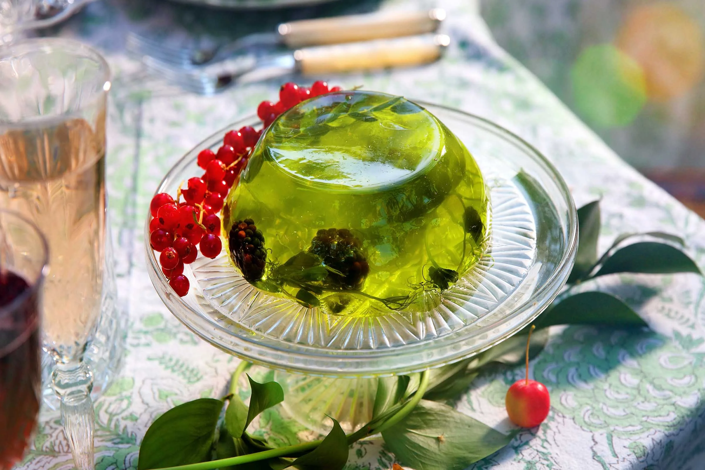 Fruit Jellies  on a Woodland party tablespace created for Penniblack catering by Venn productions
