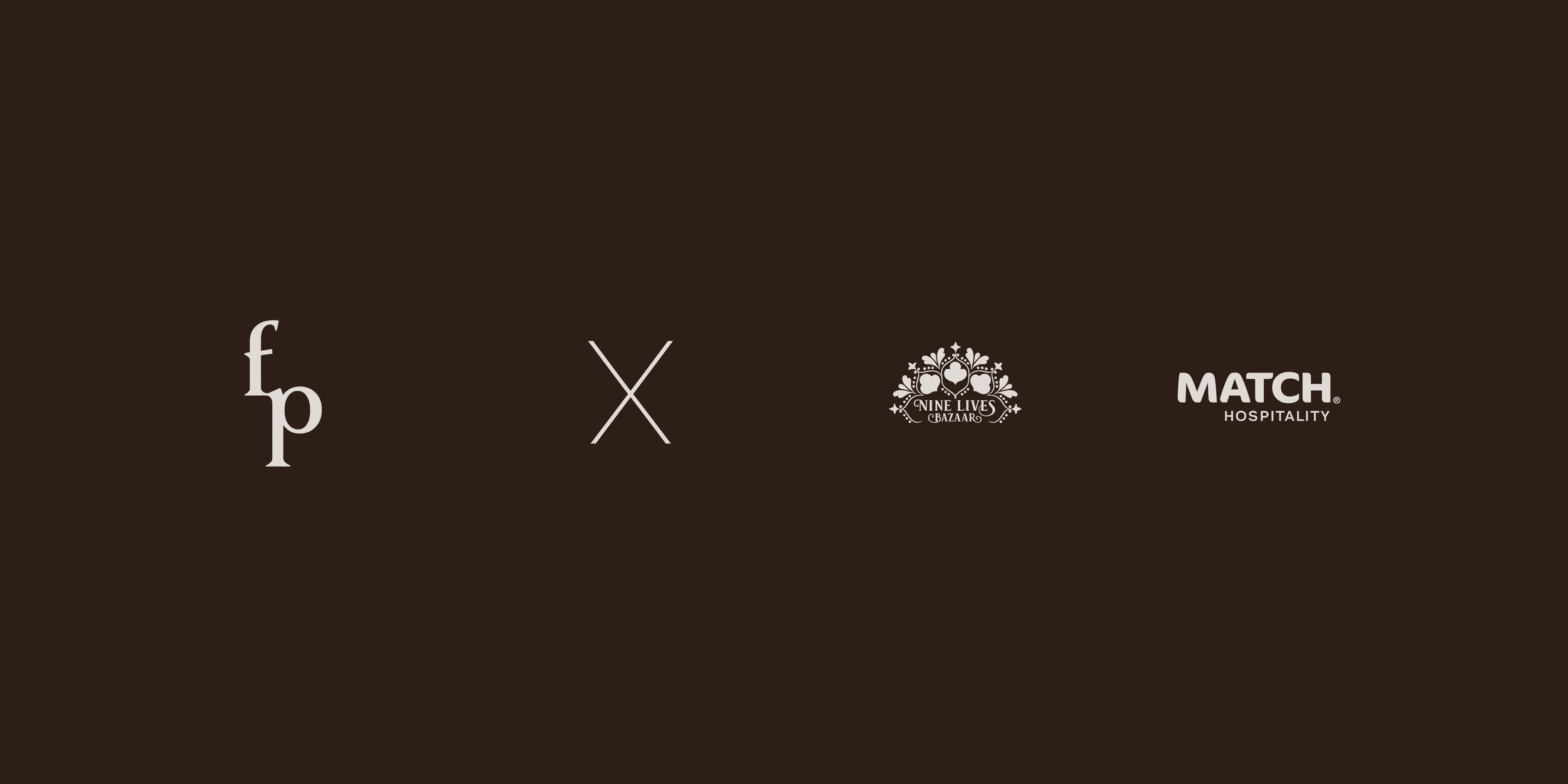 Client logos including FP Australia, X, Nine Lives Bazaar and Match Hospitality featured by LUME Creative, a branding, strategy and content production studio.