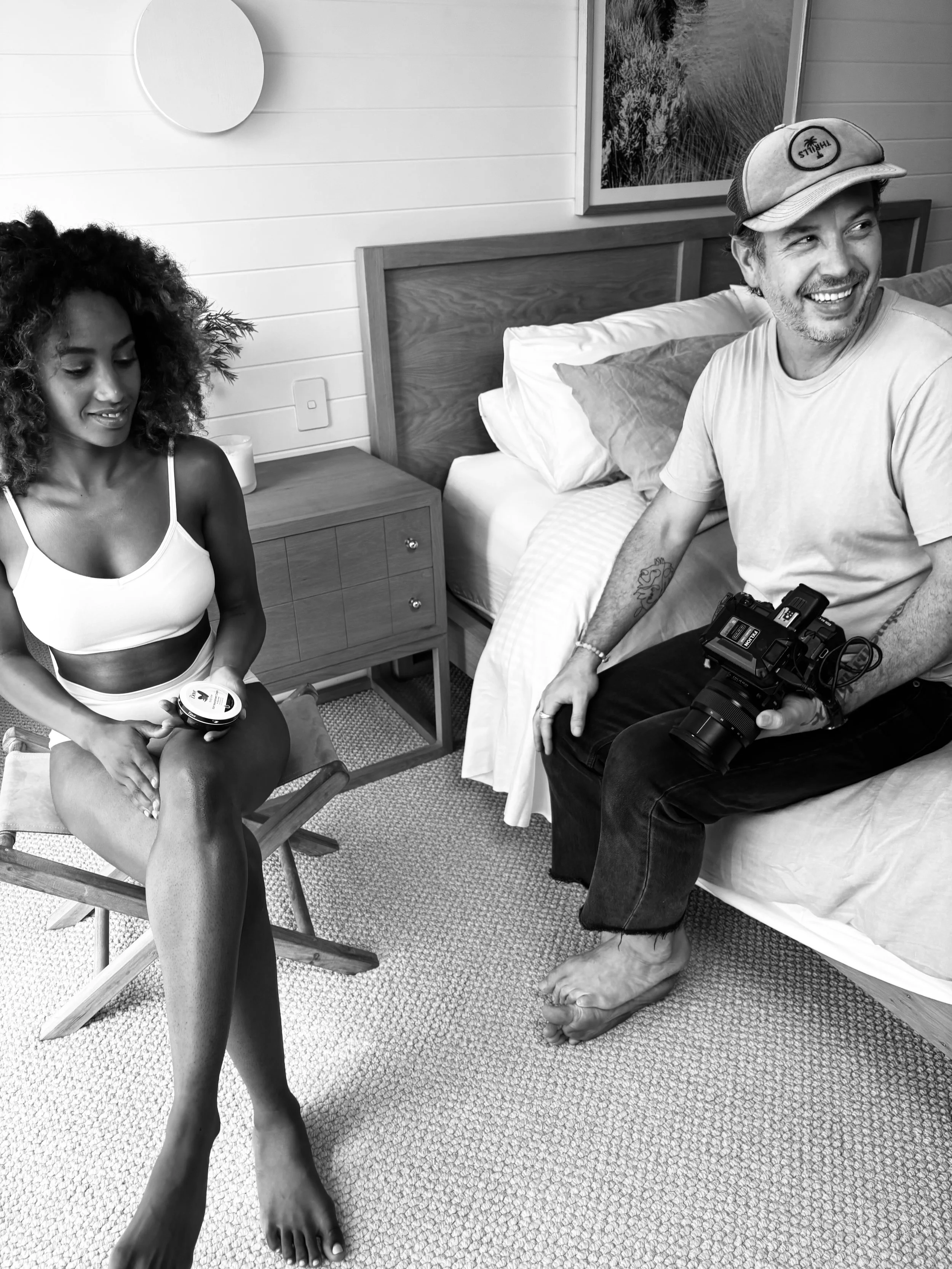Skincare and beauty campaign for Dove featuring videography by Mos and Co and LUME Creative