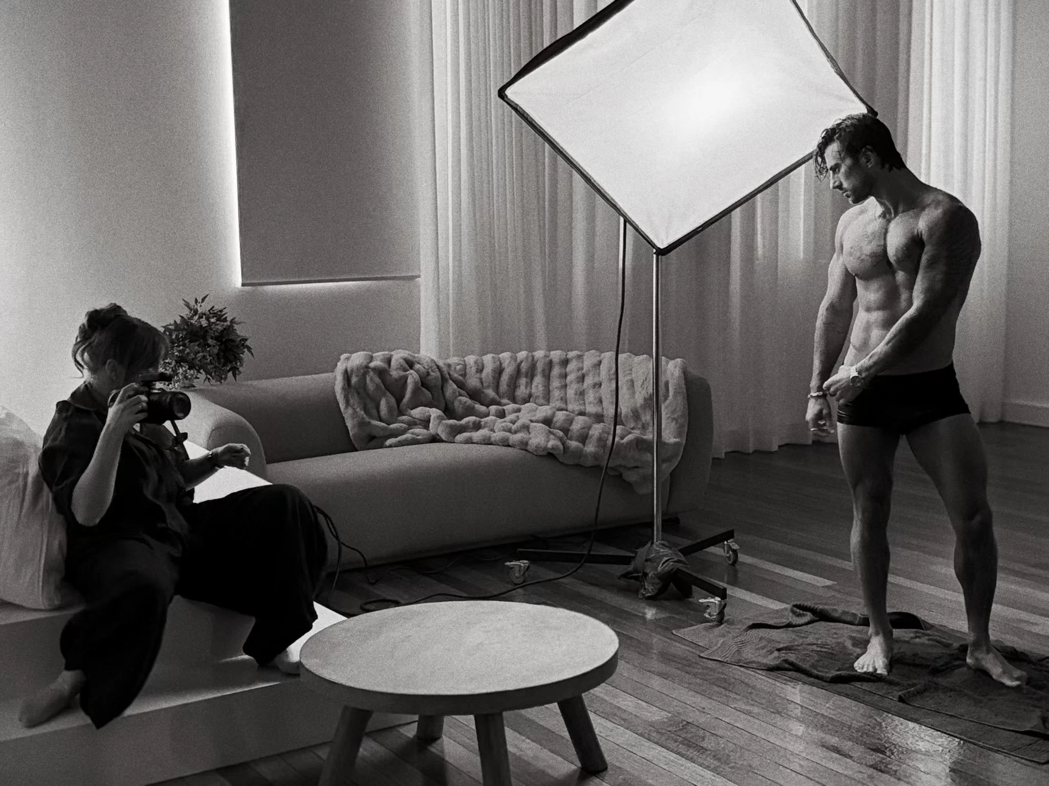 Editorial campaign shoot featuring Elliot from Married at First Sight photographed by LUME Creative, a Byron Bay creative studio specialising in branding, photography and cinematic content production