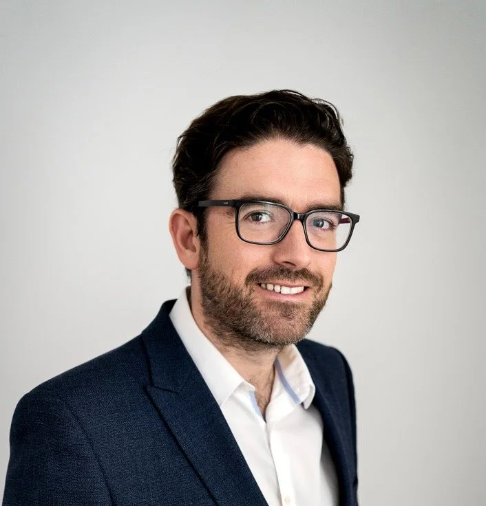 Portrait of Andrew Hardwick, senior operations and transformation leader.