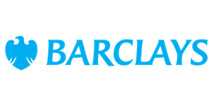 Barclays logo with a lion icon and the word 'Barclays'