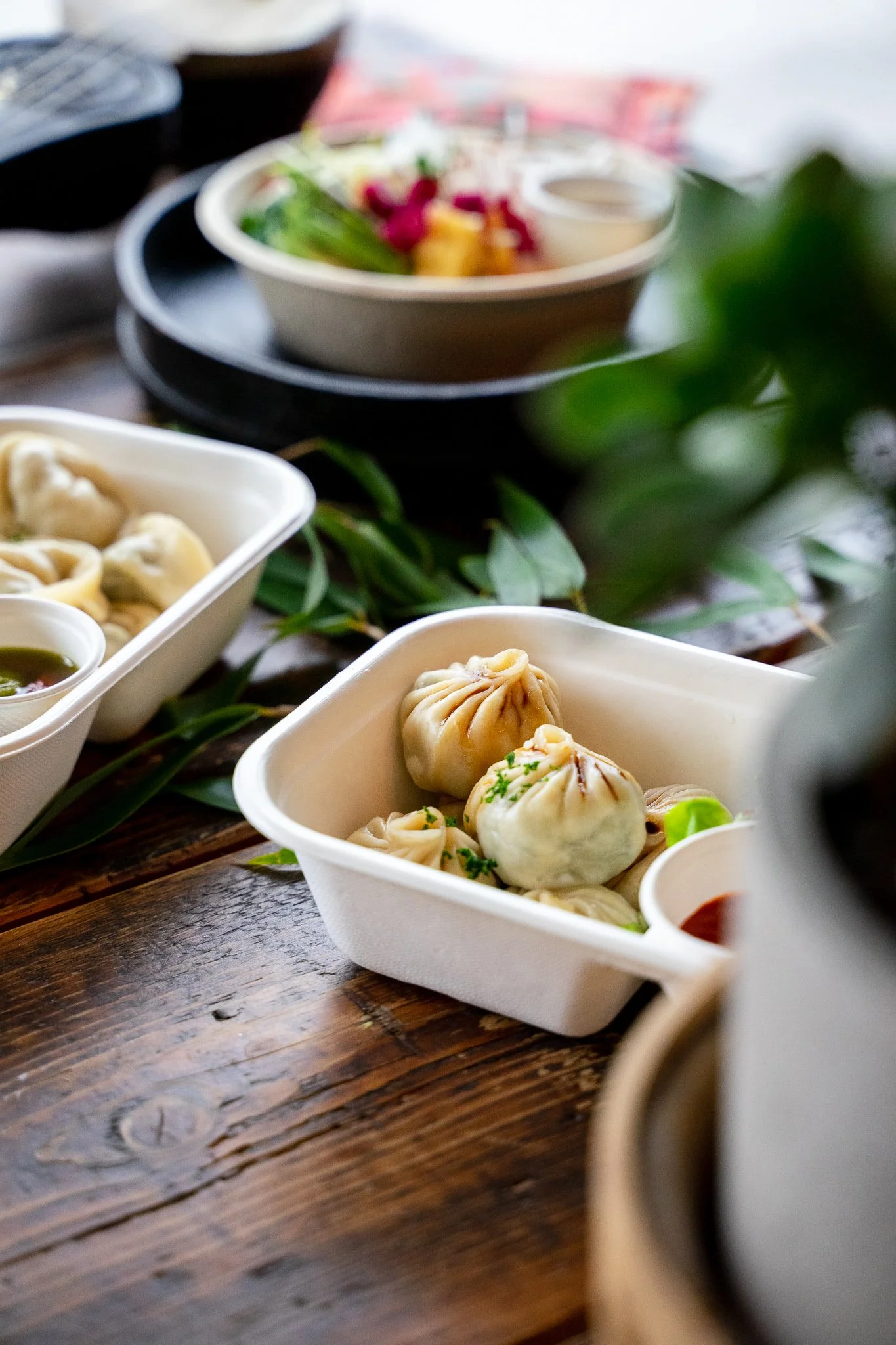 Hausgemachte Momos von Topden Zürich – frisch zubereitete, asiatische Teigtaschen für schnellen Take-Away oder ein festliches Catering.