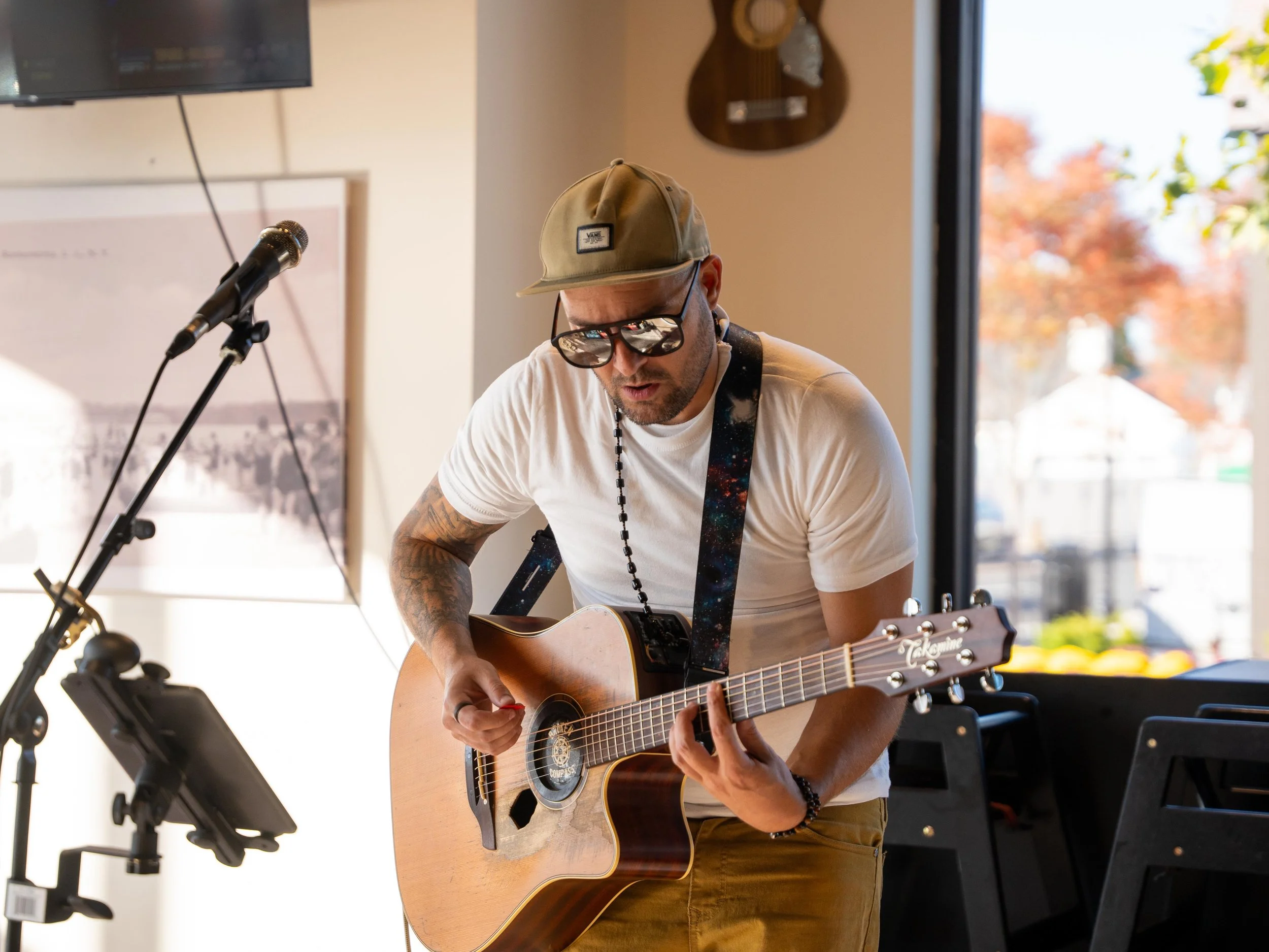 Man Playing Guitar