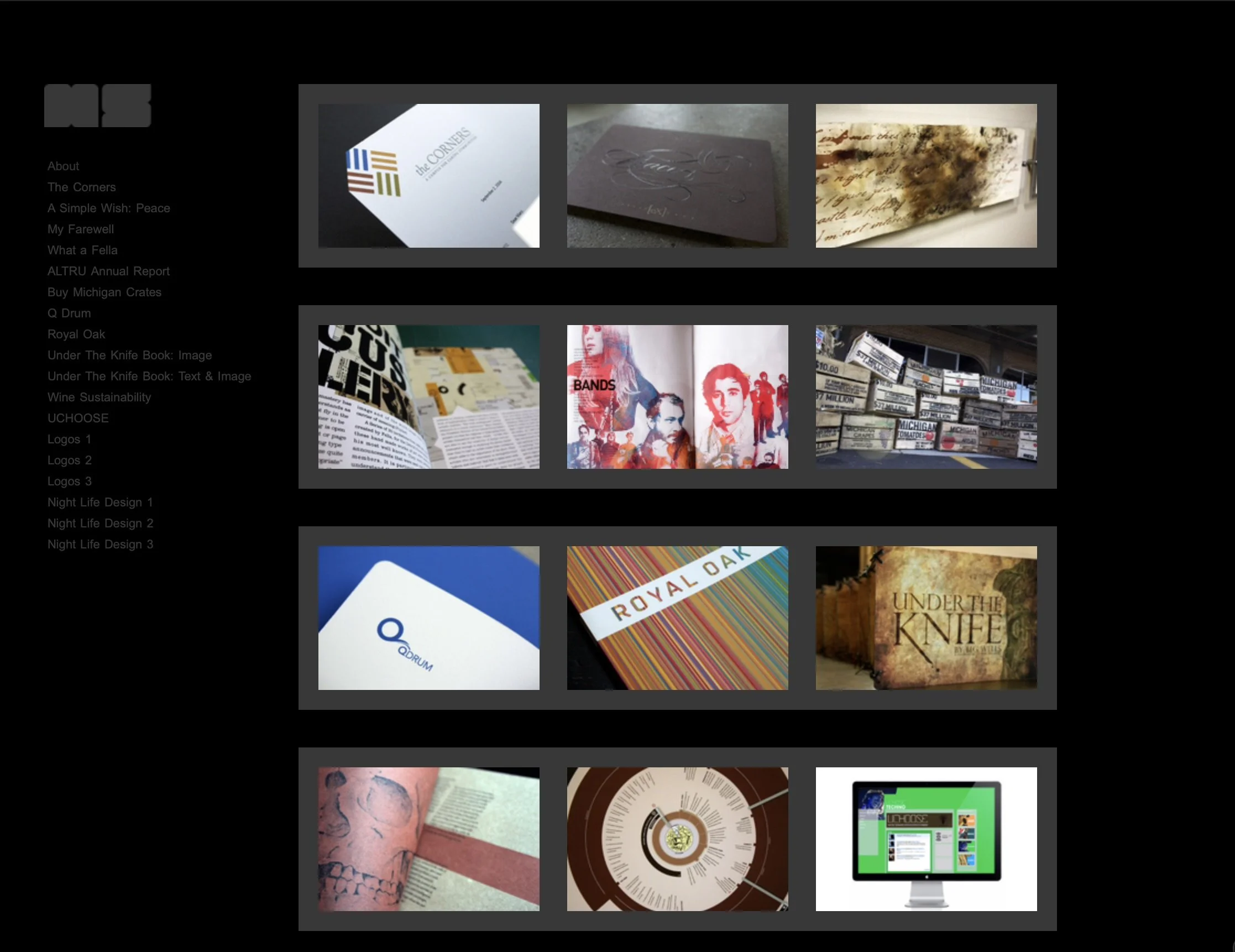 Archive of Past Work