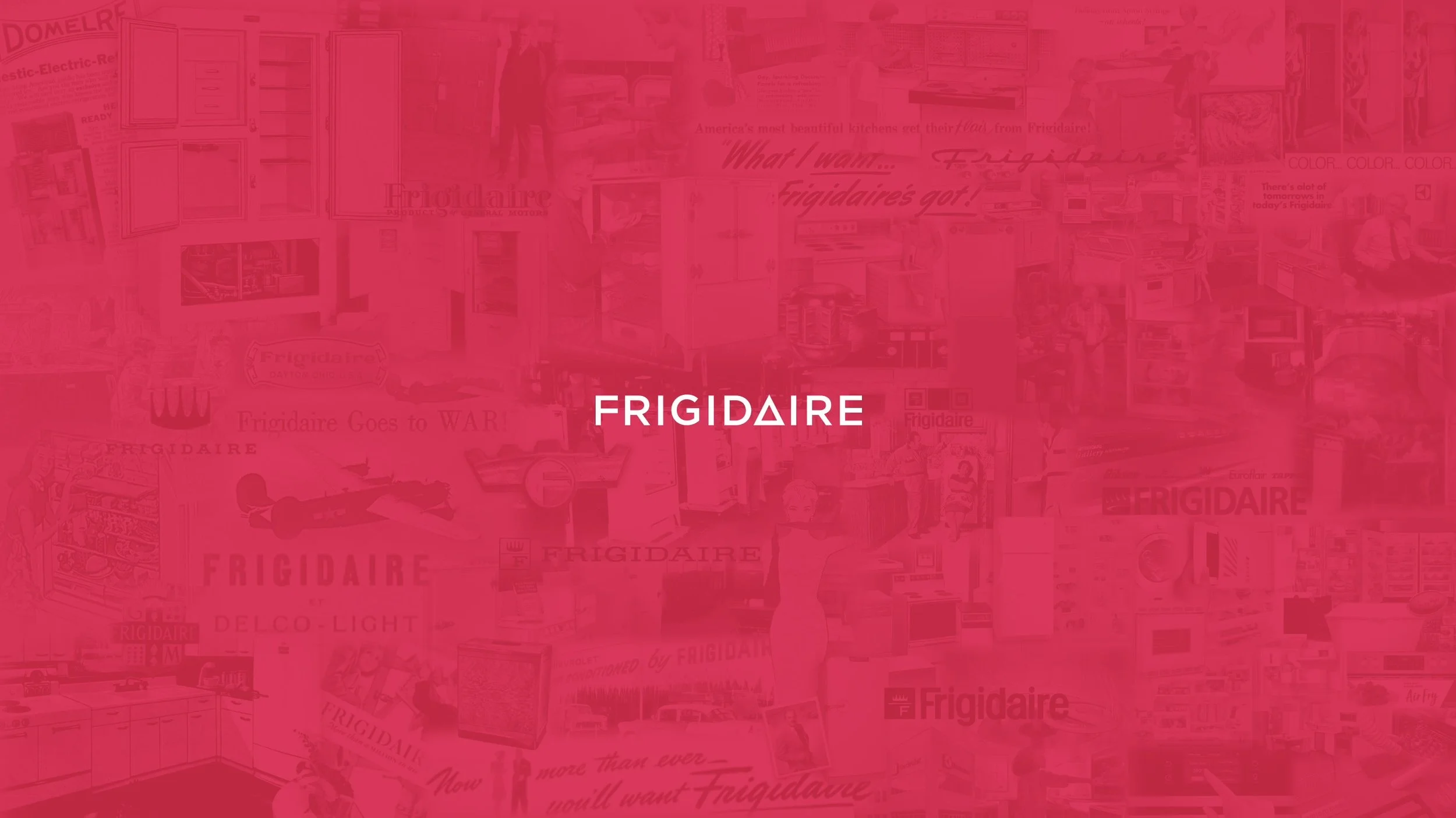 Frigidaire Brand Heritage & Design Strategy Deep Dive