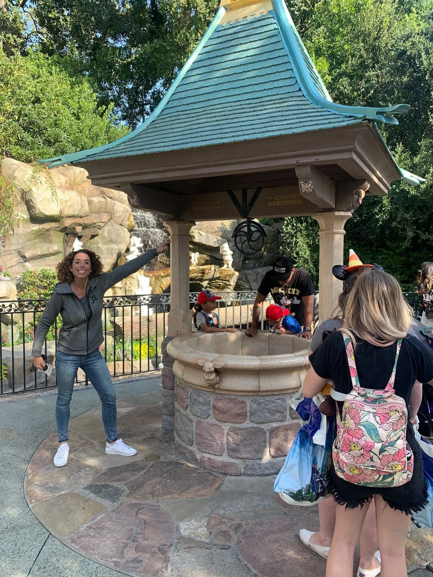 Wishing well at Disneyland