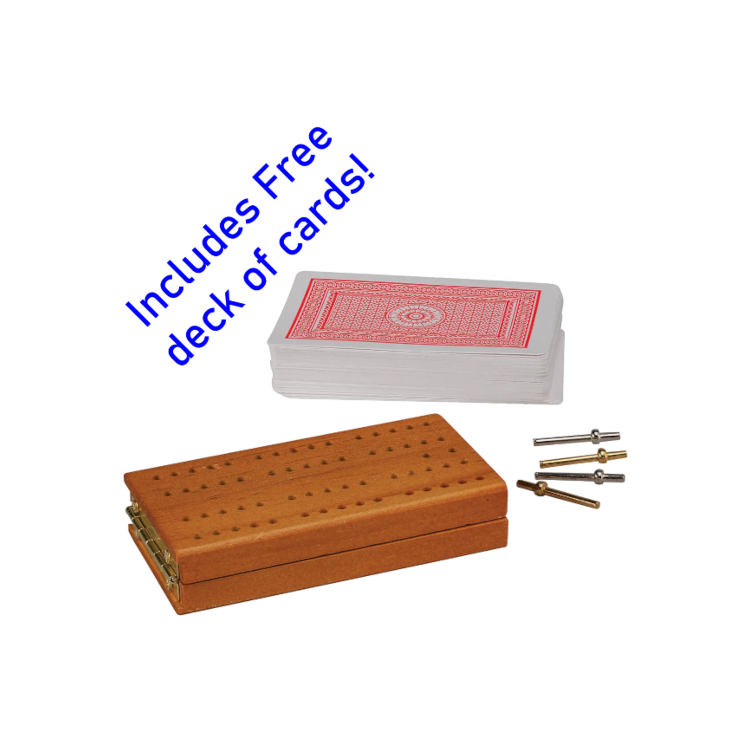 Travel Folding Cribbage Board