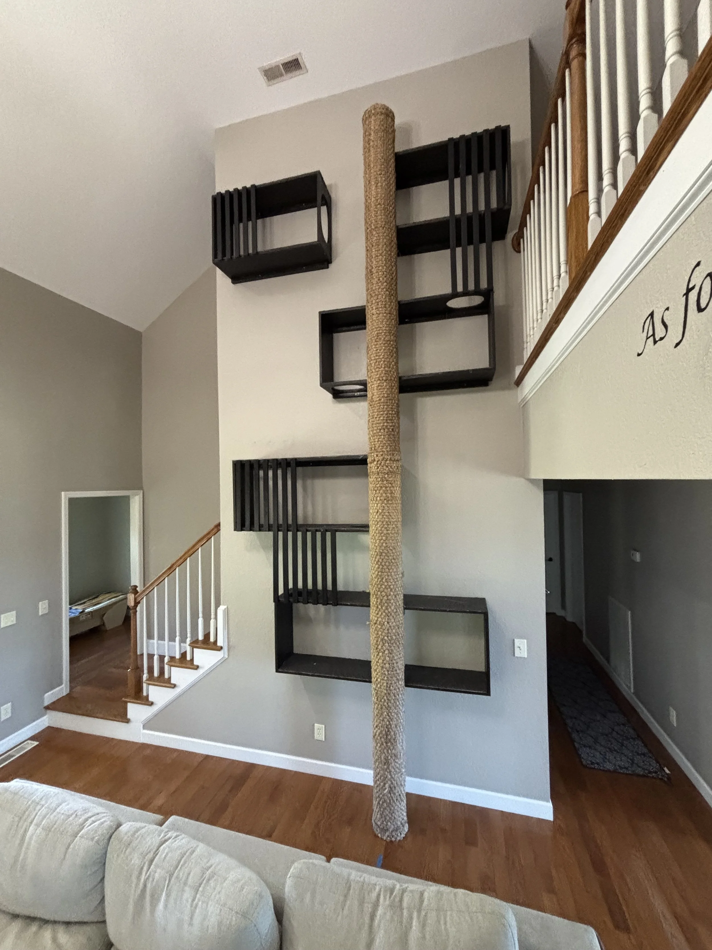 The Blueprint to Domestic Surrender: The Guide to Build Your Own 16-foot Cat Wall