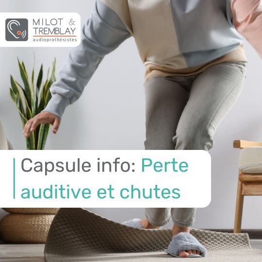 Capsule info: La perte auditive et les chutes