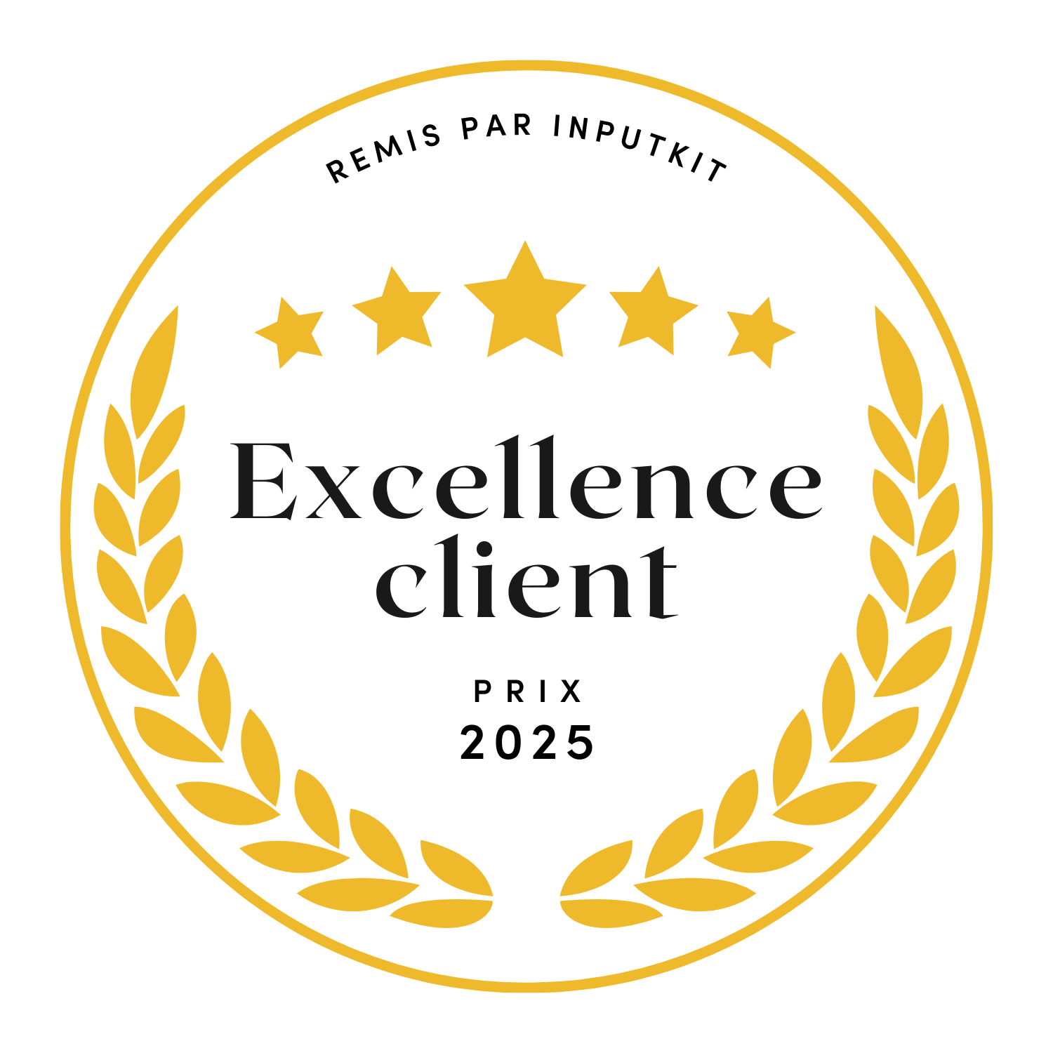 Fiers de Notre Engagement : Lauréat du Prix Excellence Client