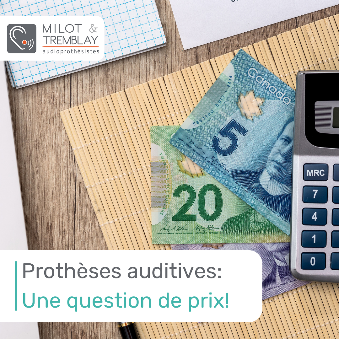 Prothèses auditives: une question de prix!