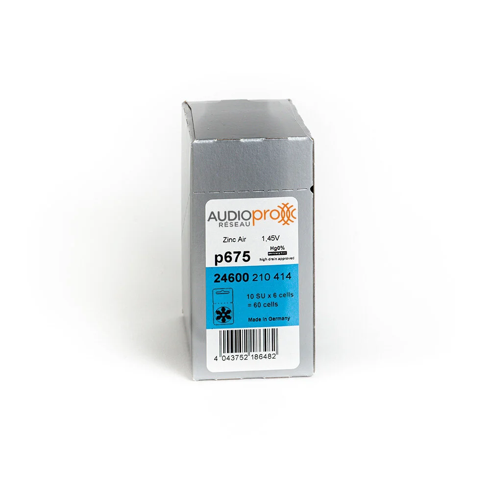 paquet de 40 piles 675