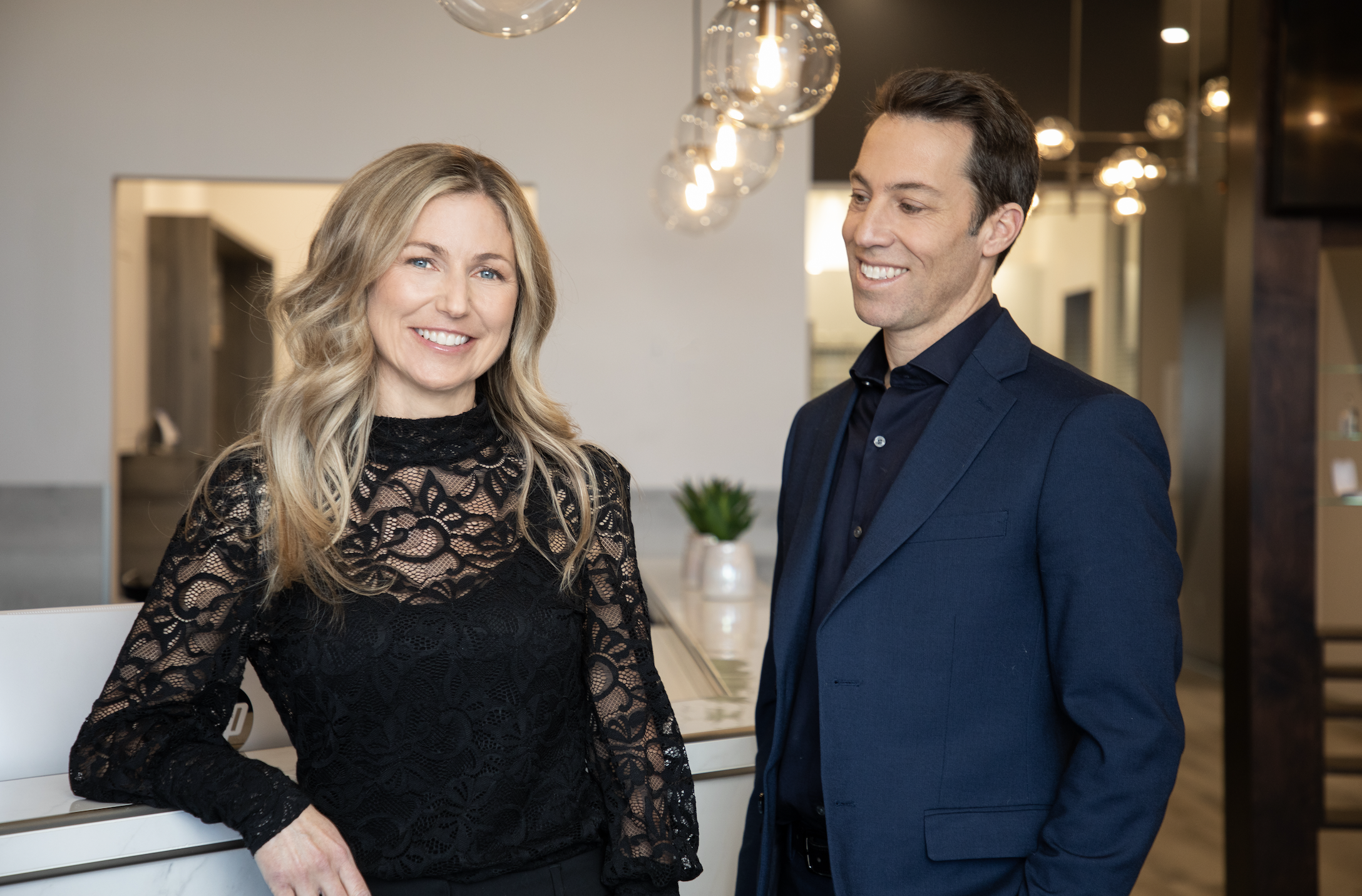 Les deux cofondateurs de la clinique Milot et Tremblay