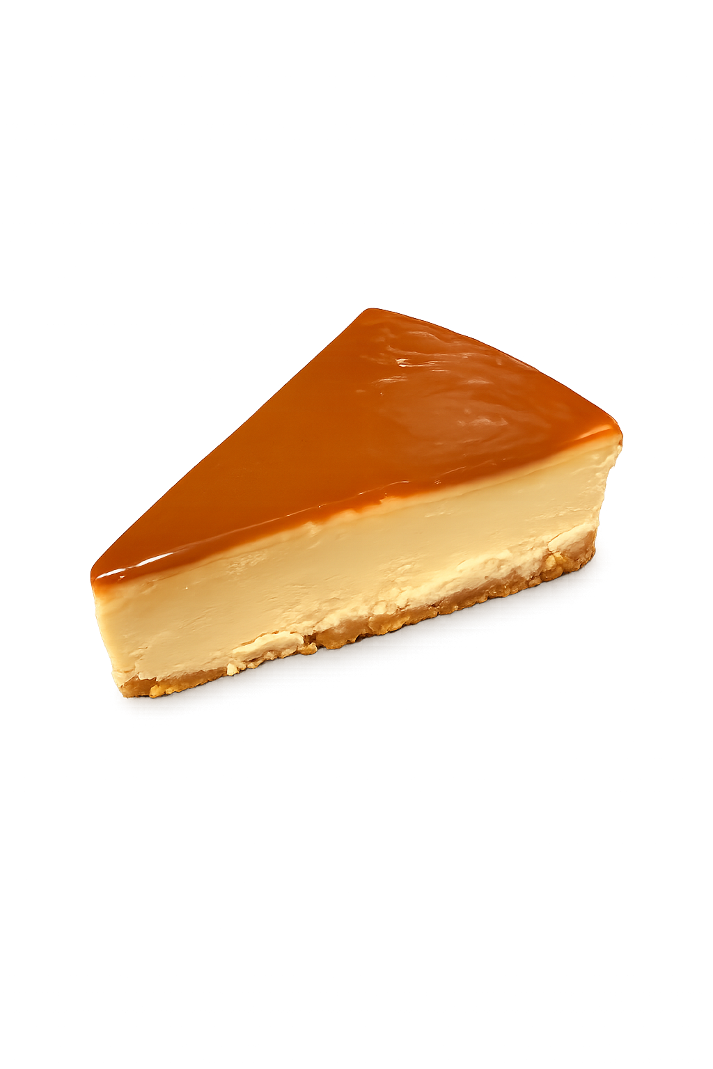 Caramel Cheese Cake Slice