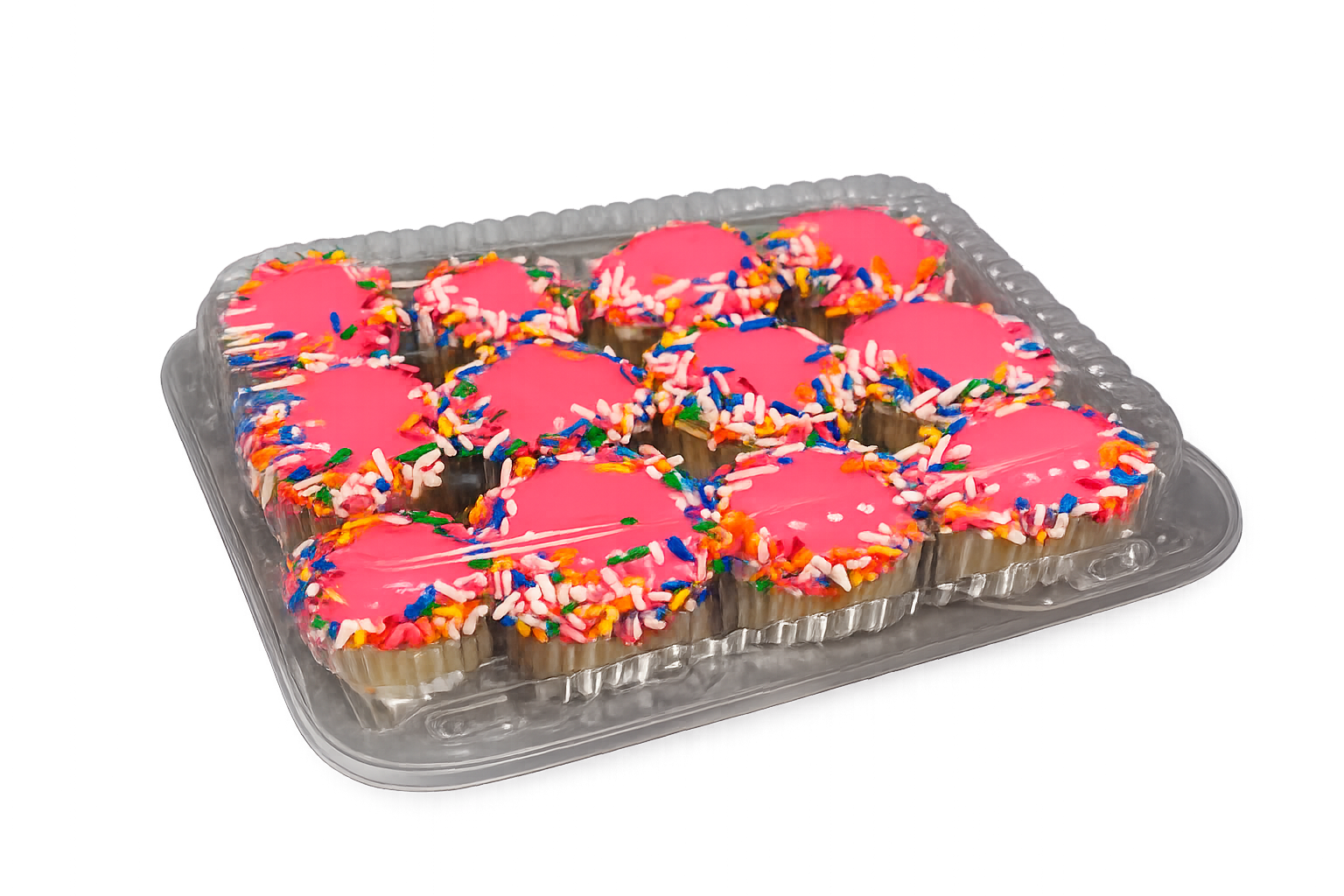 Mini Pink Cup Cakes