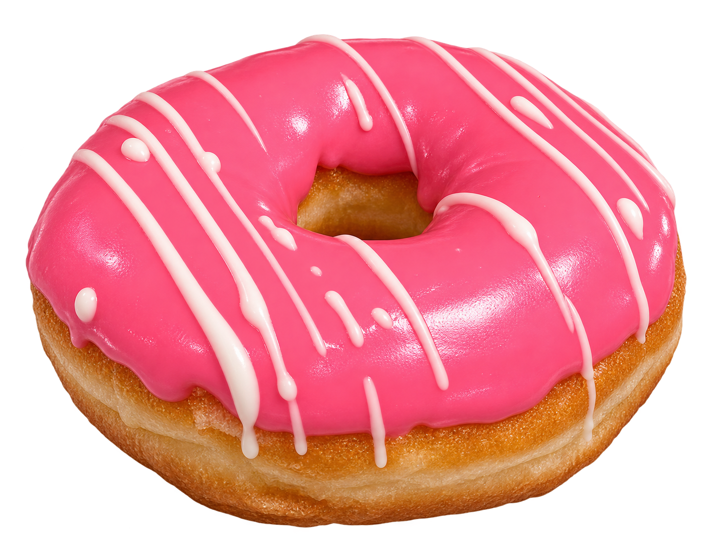 Plain - Pink Glaze donut